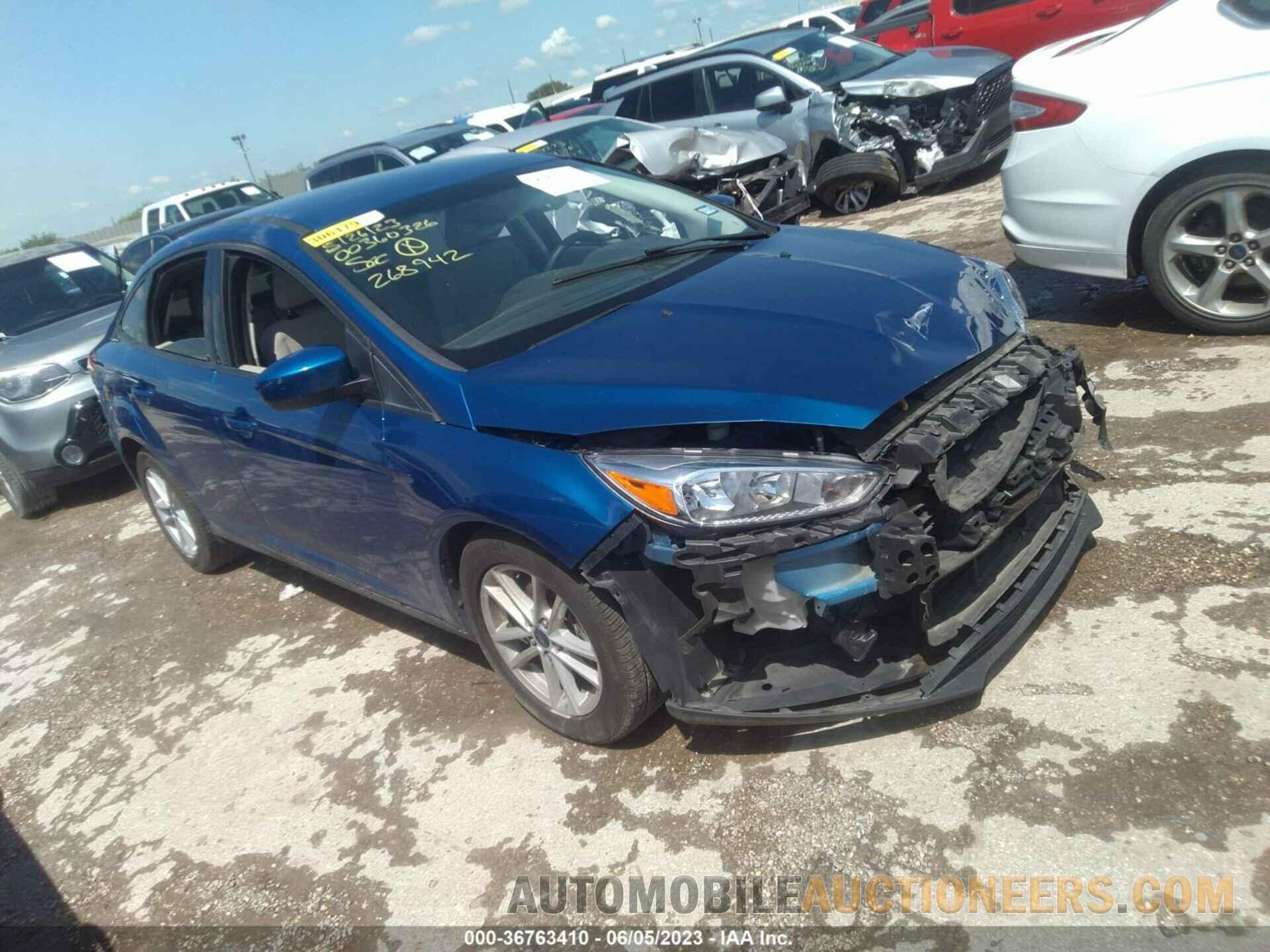 1FADP3F21JL268942 FORD FOCUS 2018