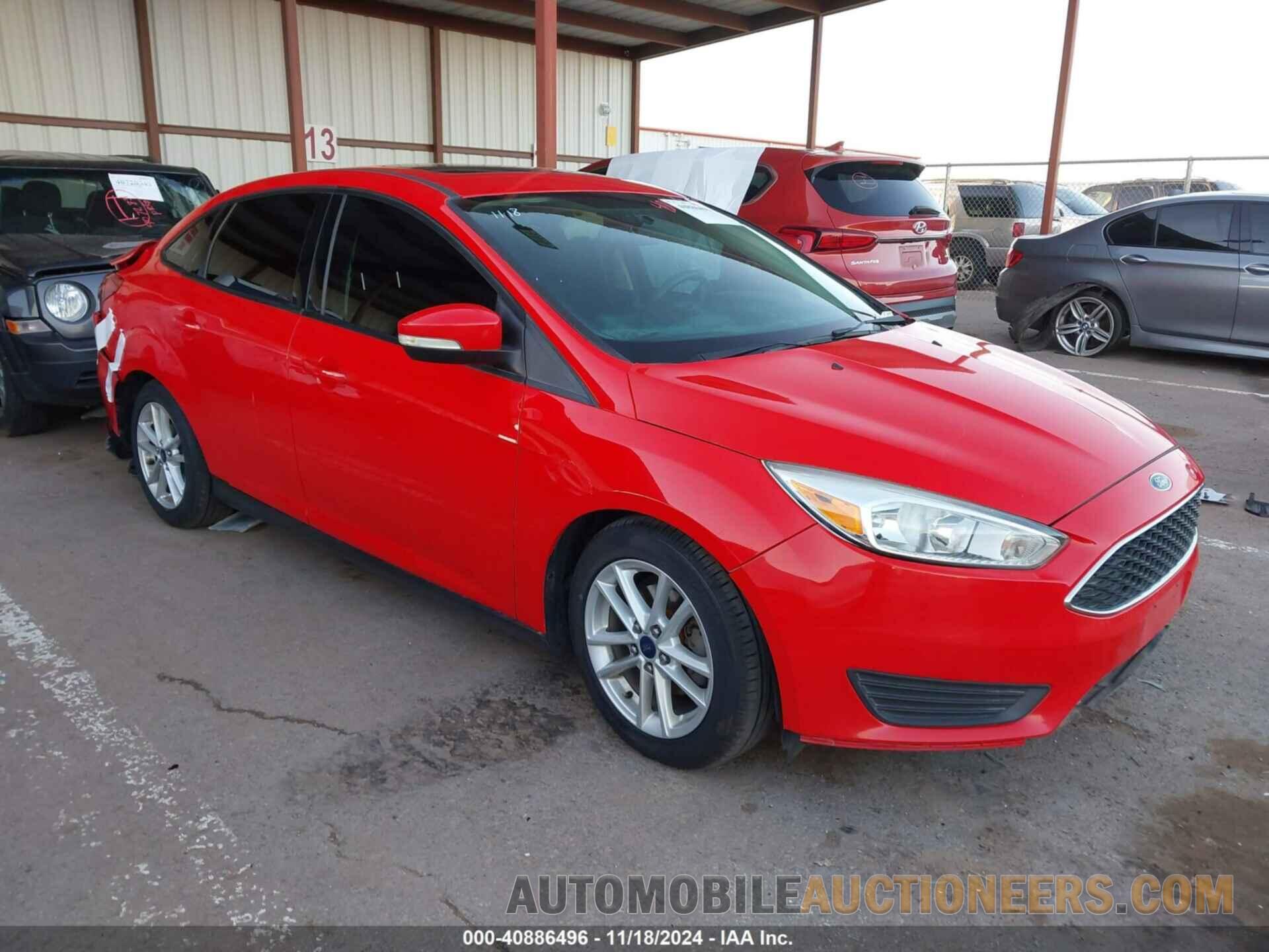 1FADP3F25GL231157 FORD FOCUS 2016