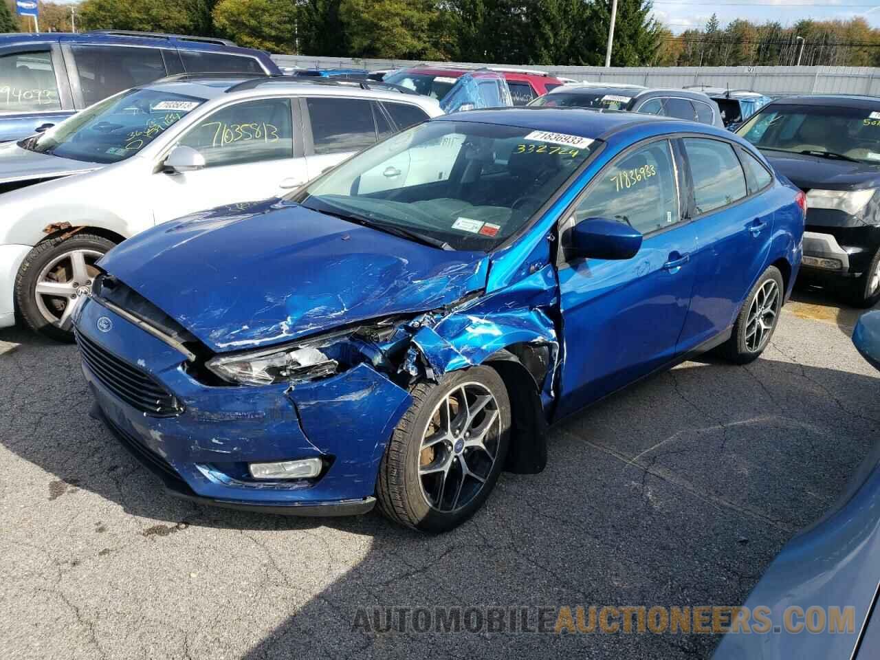 1FADP3F25JL332724 FORD FOCUS 2018