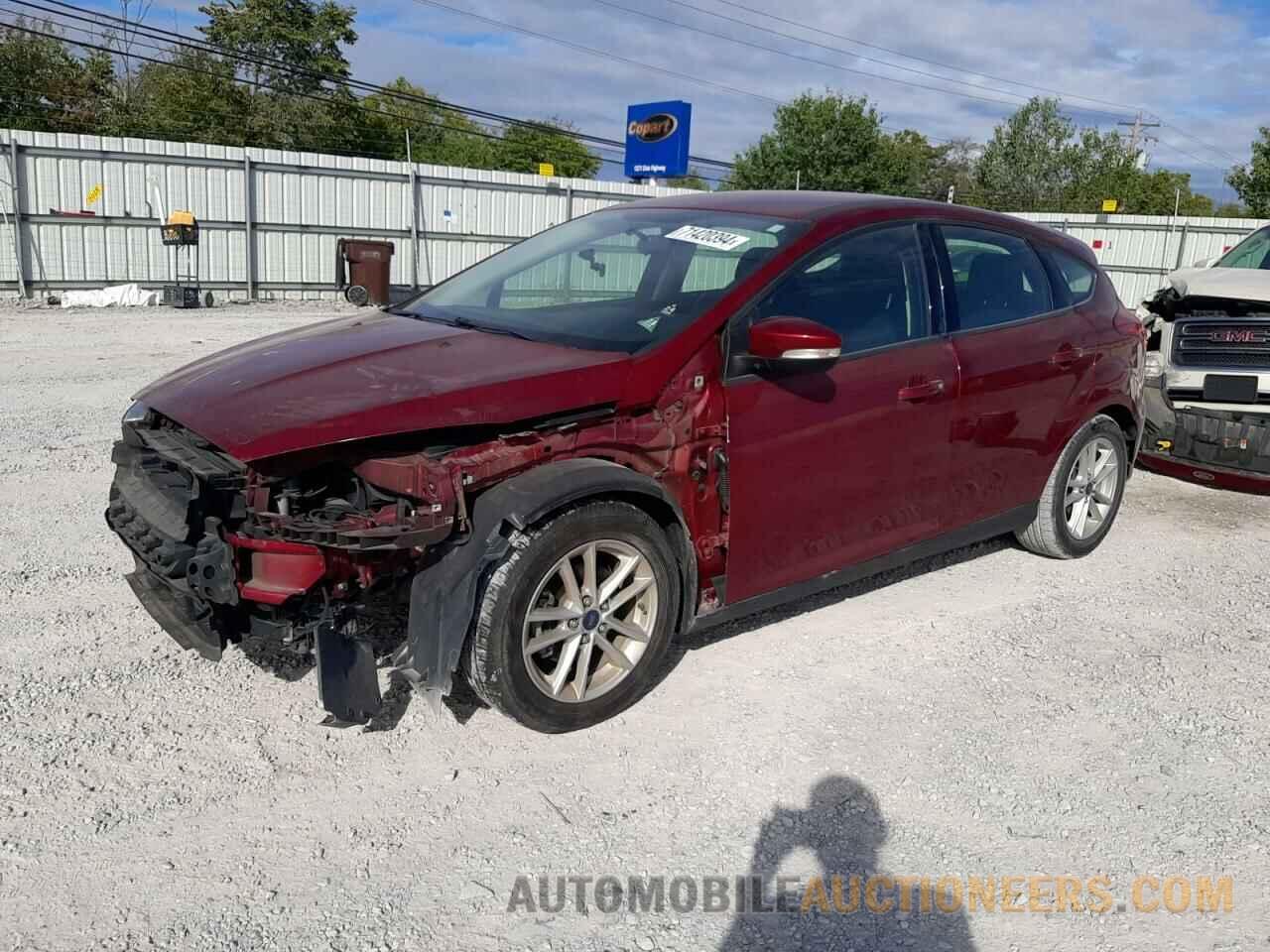 1FADP3K24GL397787 FORD FOCUS 2016