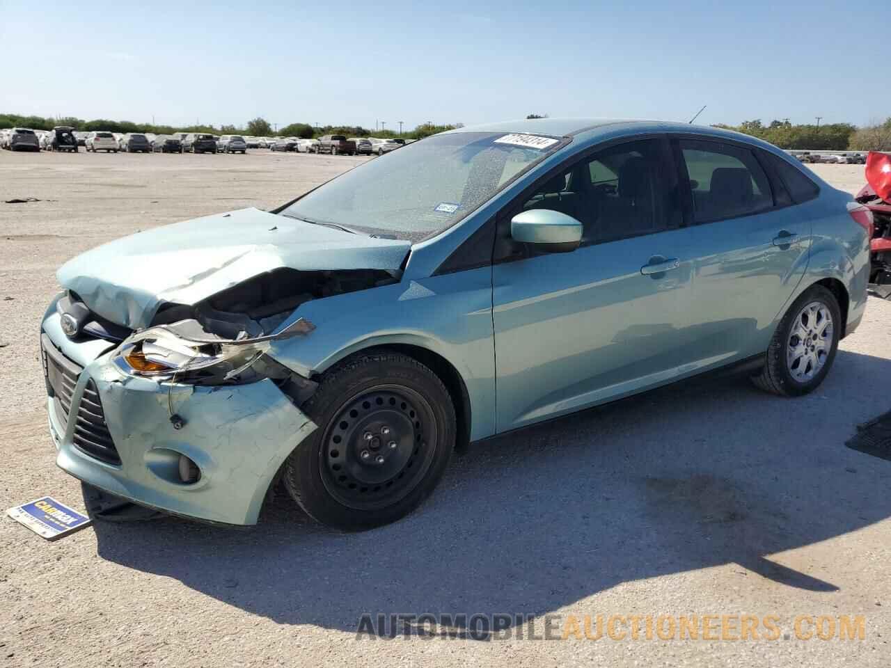 1FAHP3F20CL119555 FORD FOCUS 2012