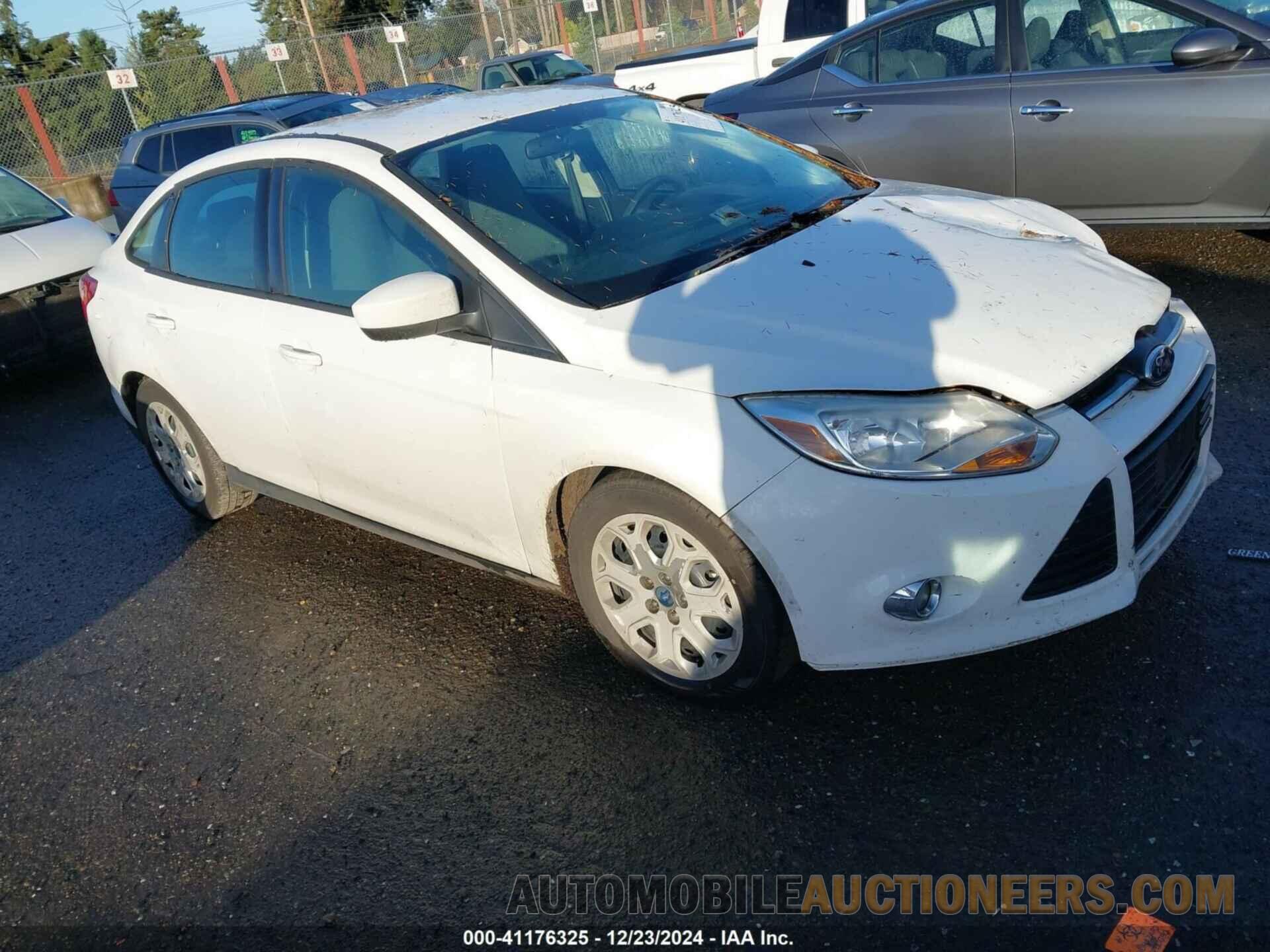 1FAHP3F20CL258665 FORD FOCUS 2012