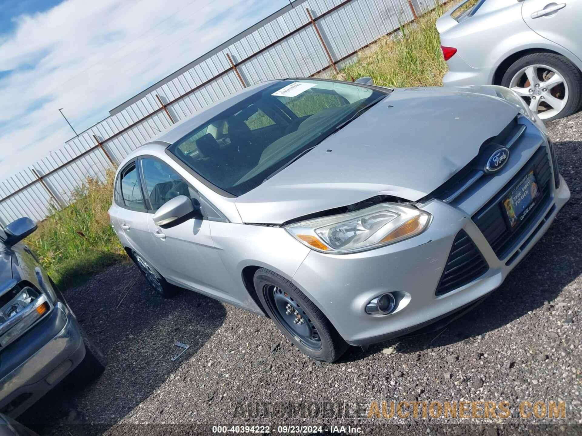 1FAHP3F20CL371631 FORD FOCUS 2012