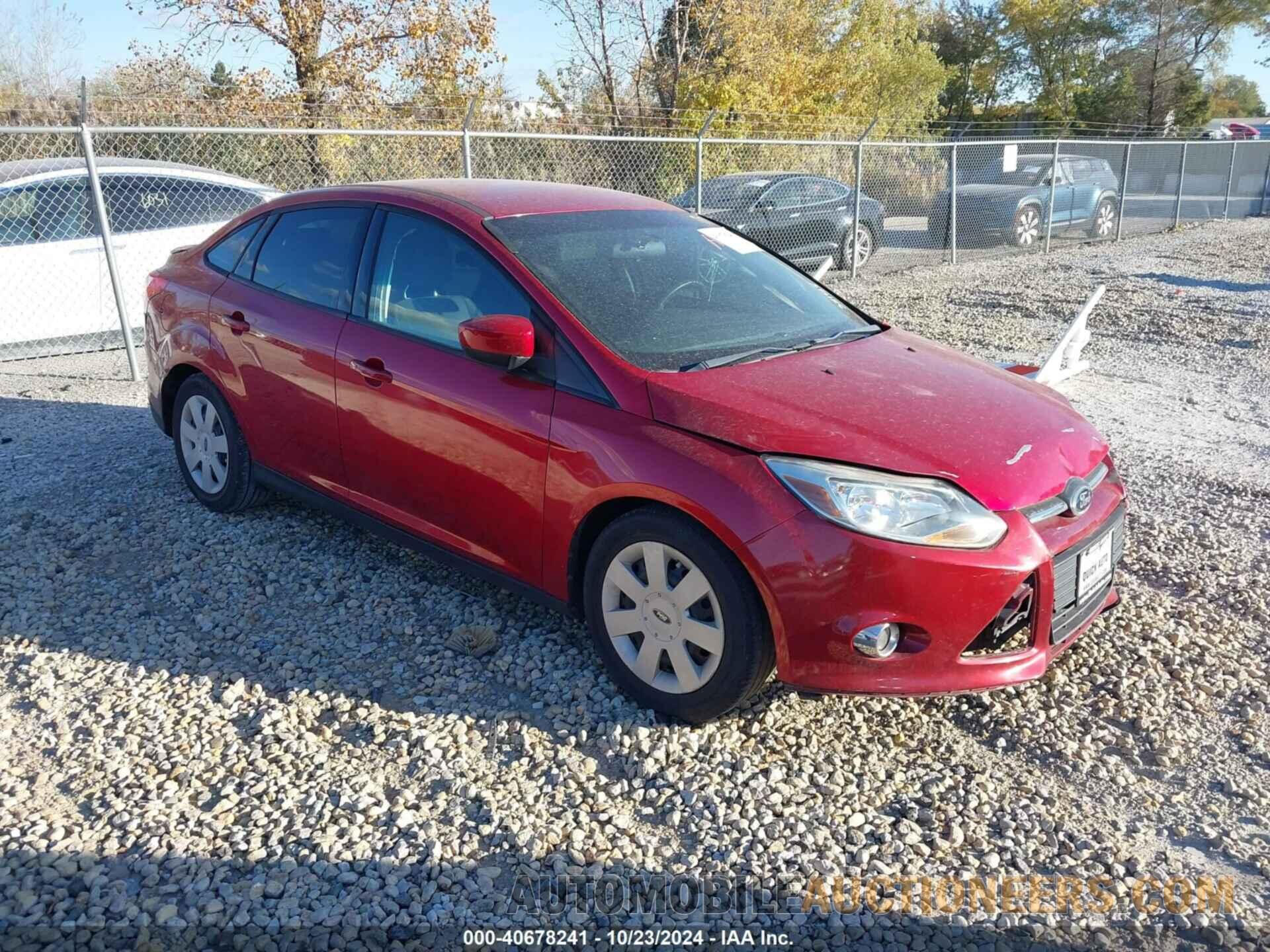 1FAHP3F20CL381964 FORD FOCUS 2012