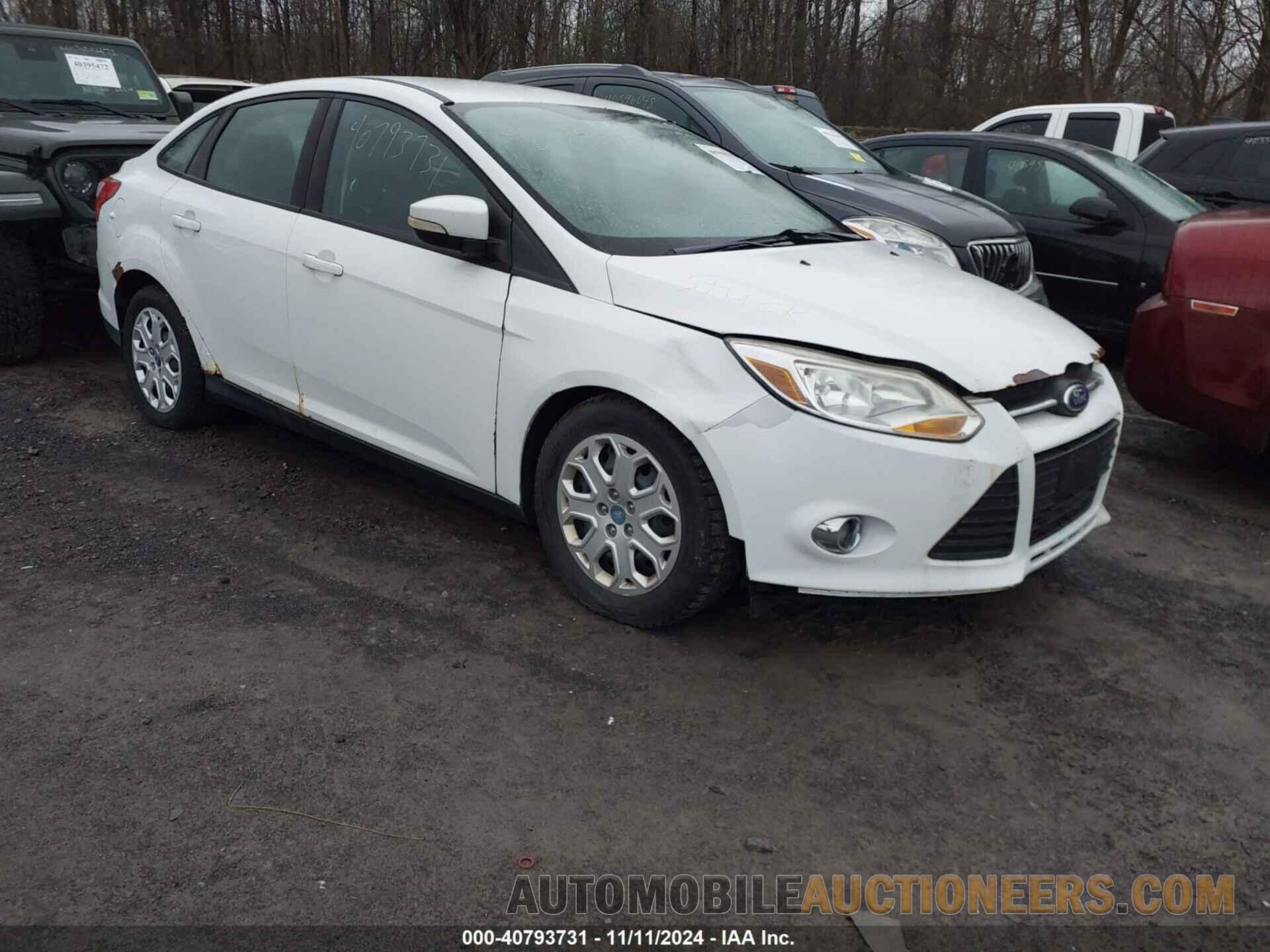 1FAHP3F21CL229756 FORD FOCUS 2012