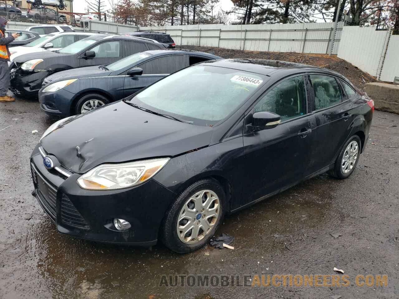 1FAHP3F22CL166196 FORD FOCUS 2012