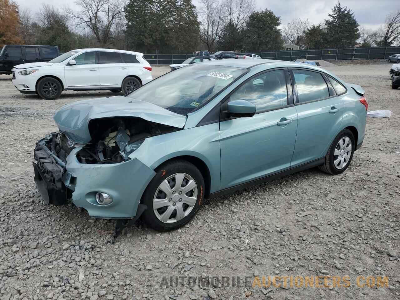 1FAHP3F22CL183497 FORD FOCUS 2012