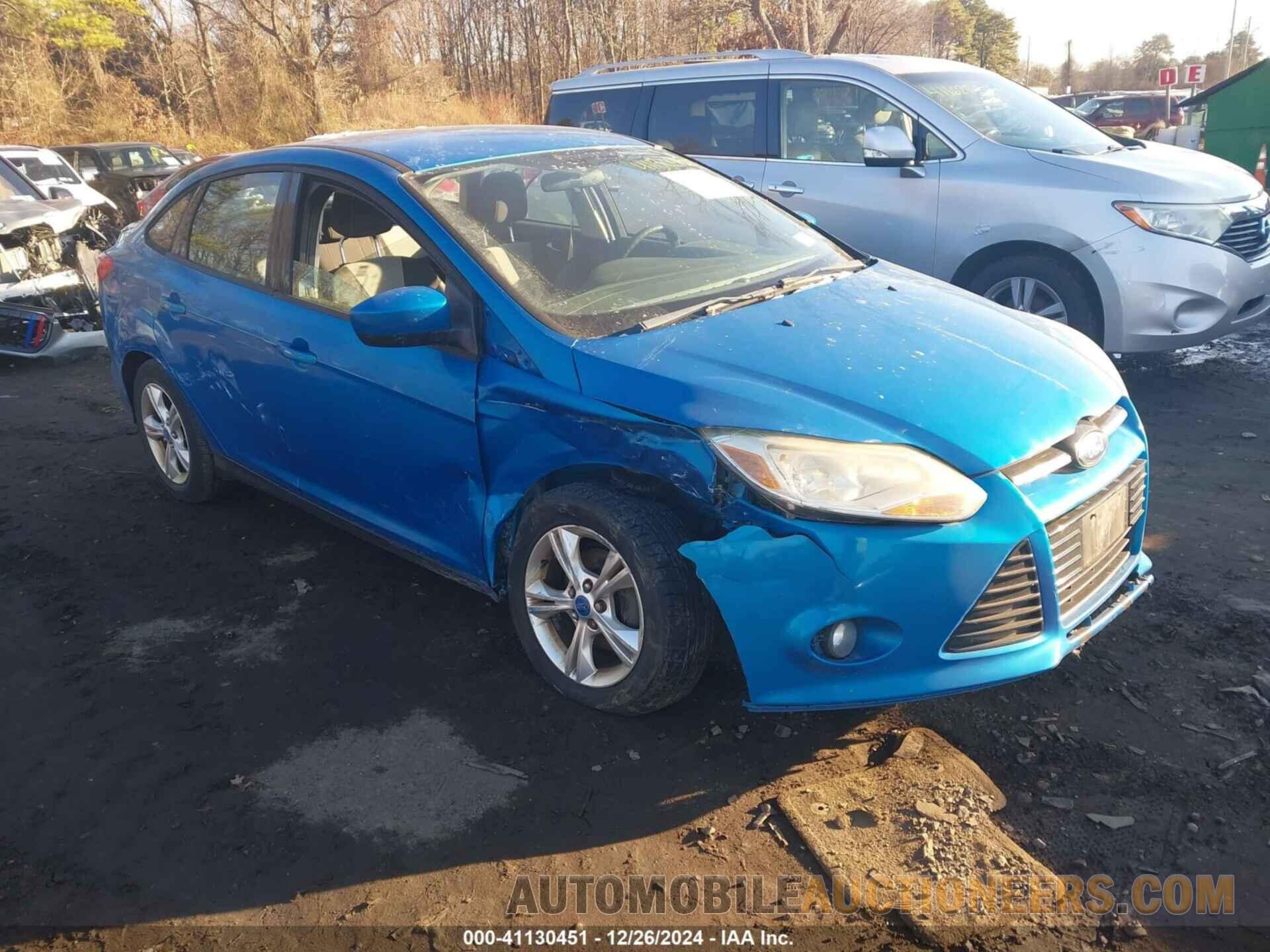 1FAHP3F22CL204705 FORD FOCUS 2012