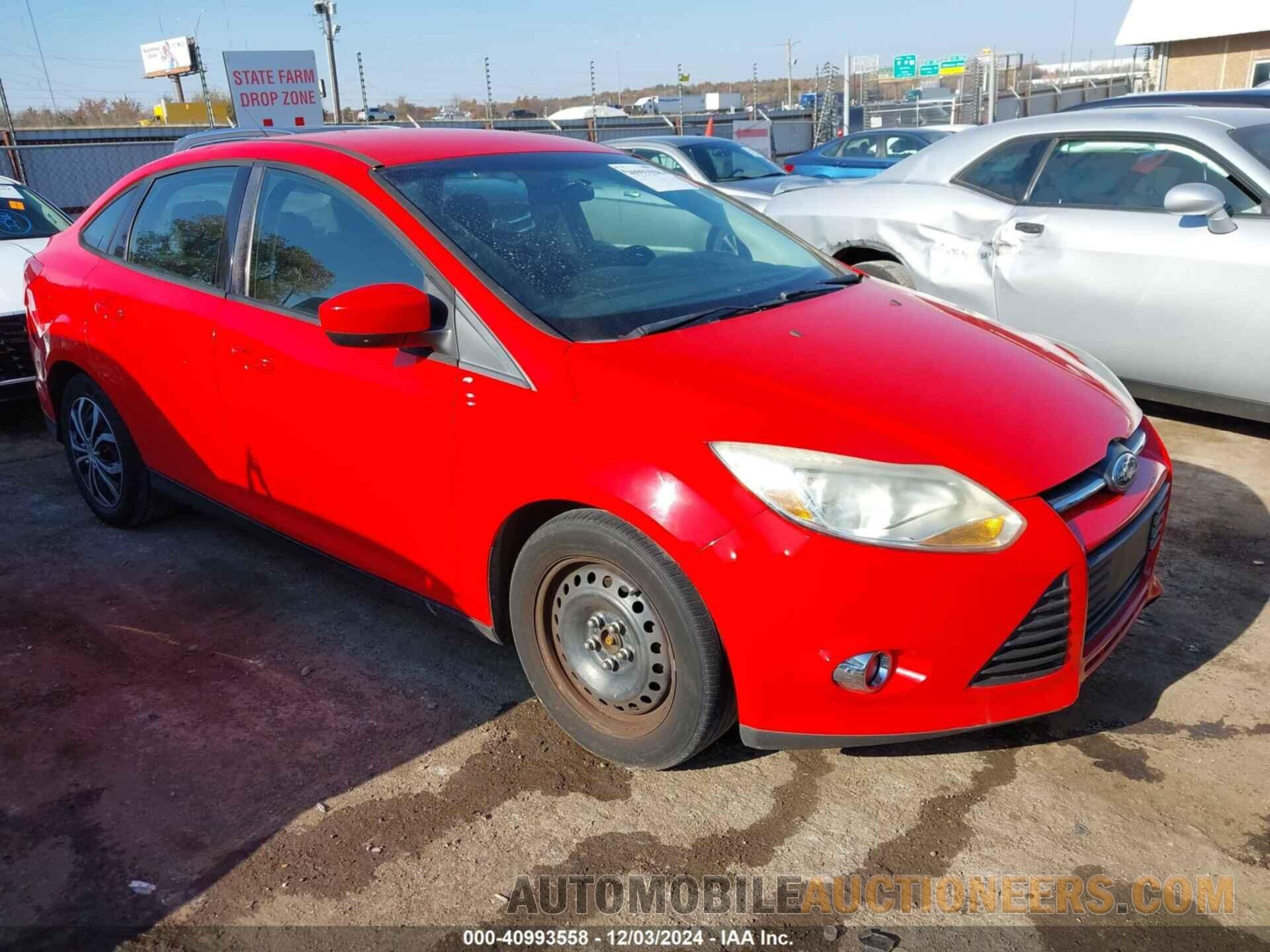 1FAHP3F22CL257355 FORD FOCUS 2012