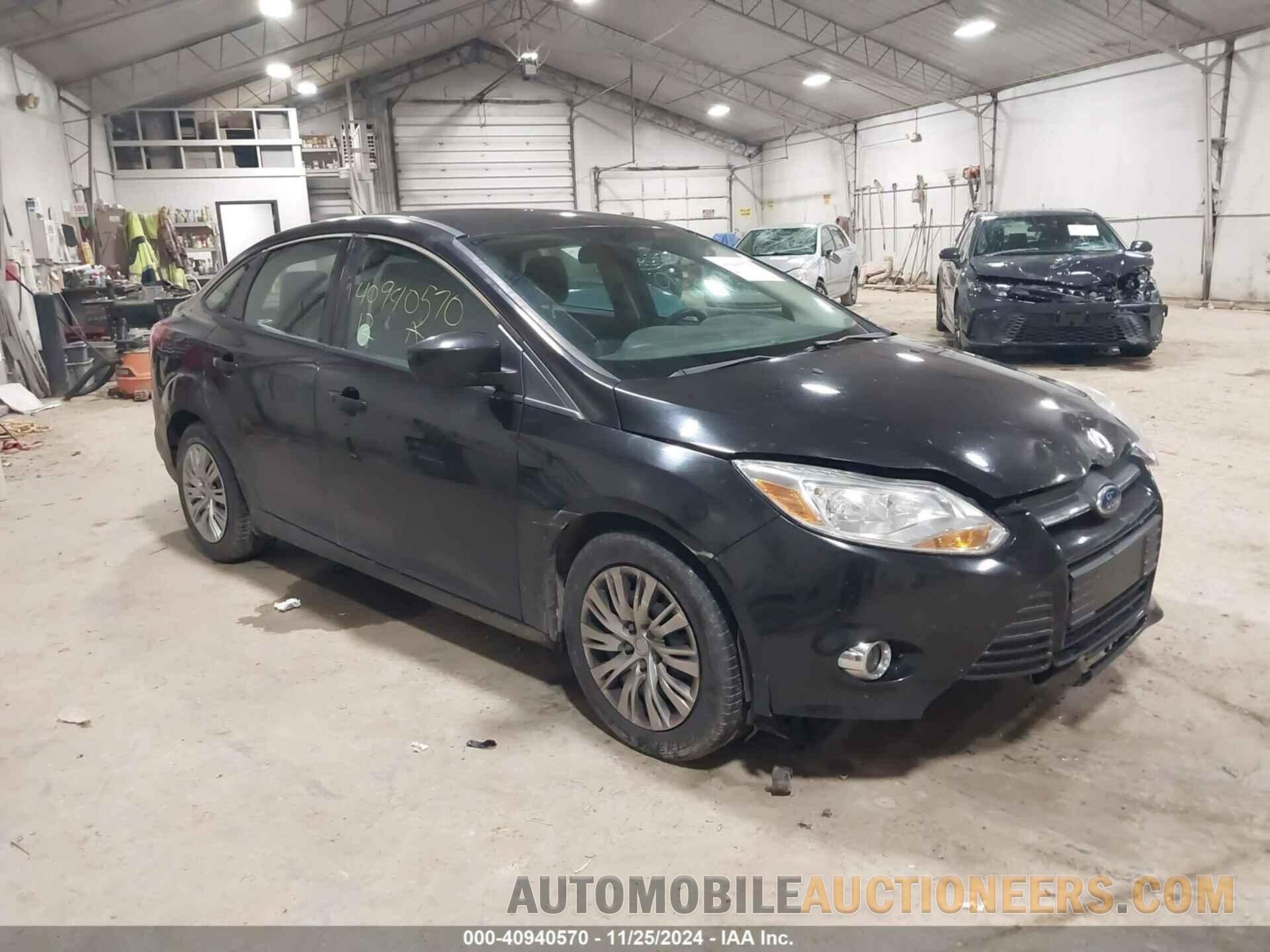 1FAHP3F22CL293787 FORD FOCUS 2012