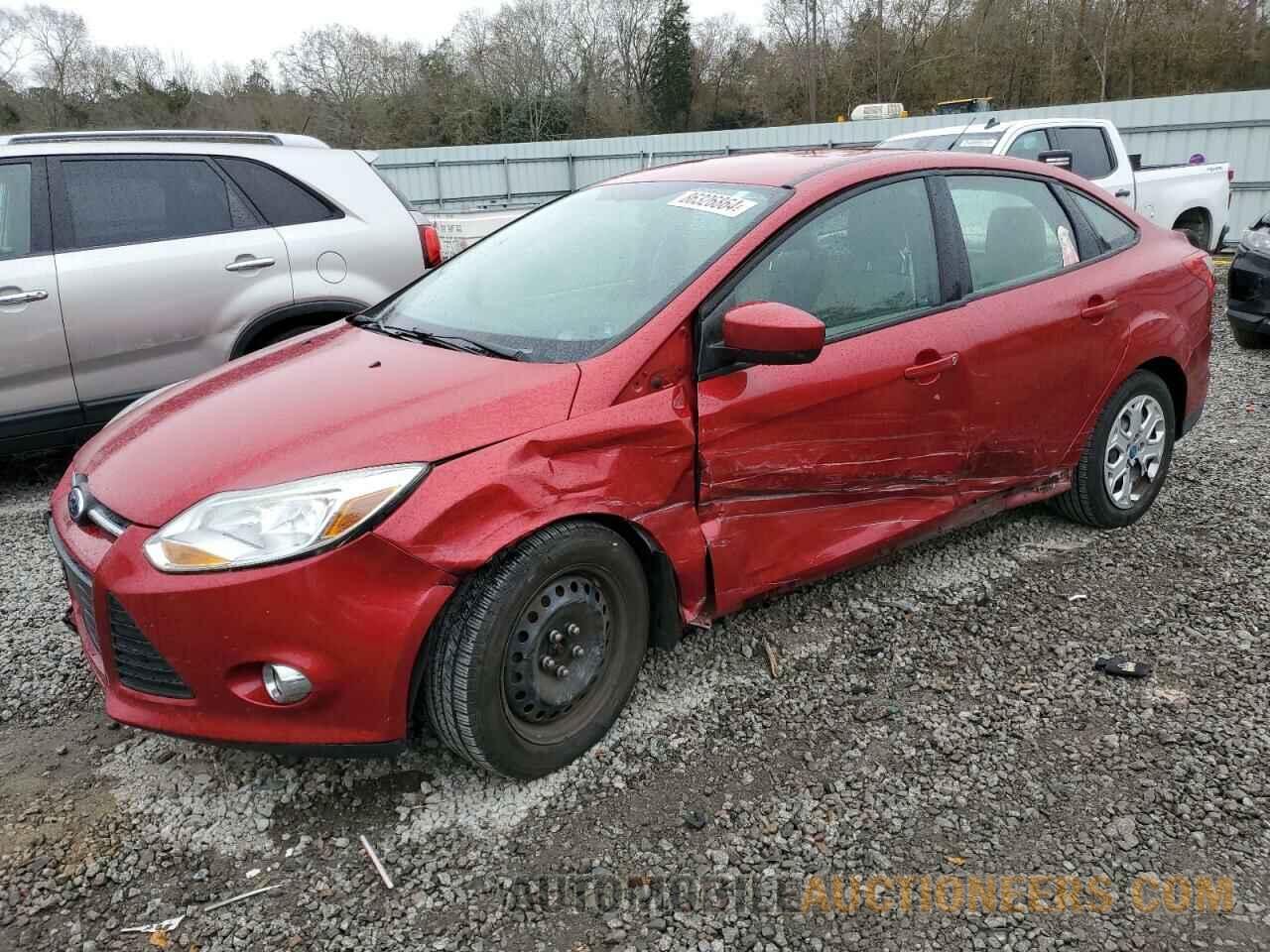 1FAHP3F24CL220100 FORD FOCUS 2012