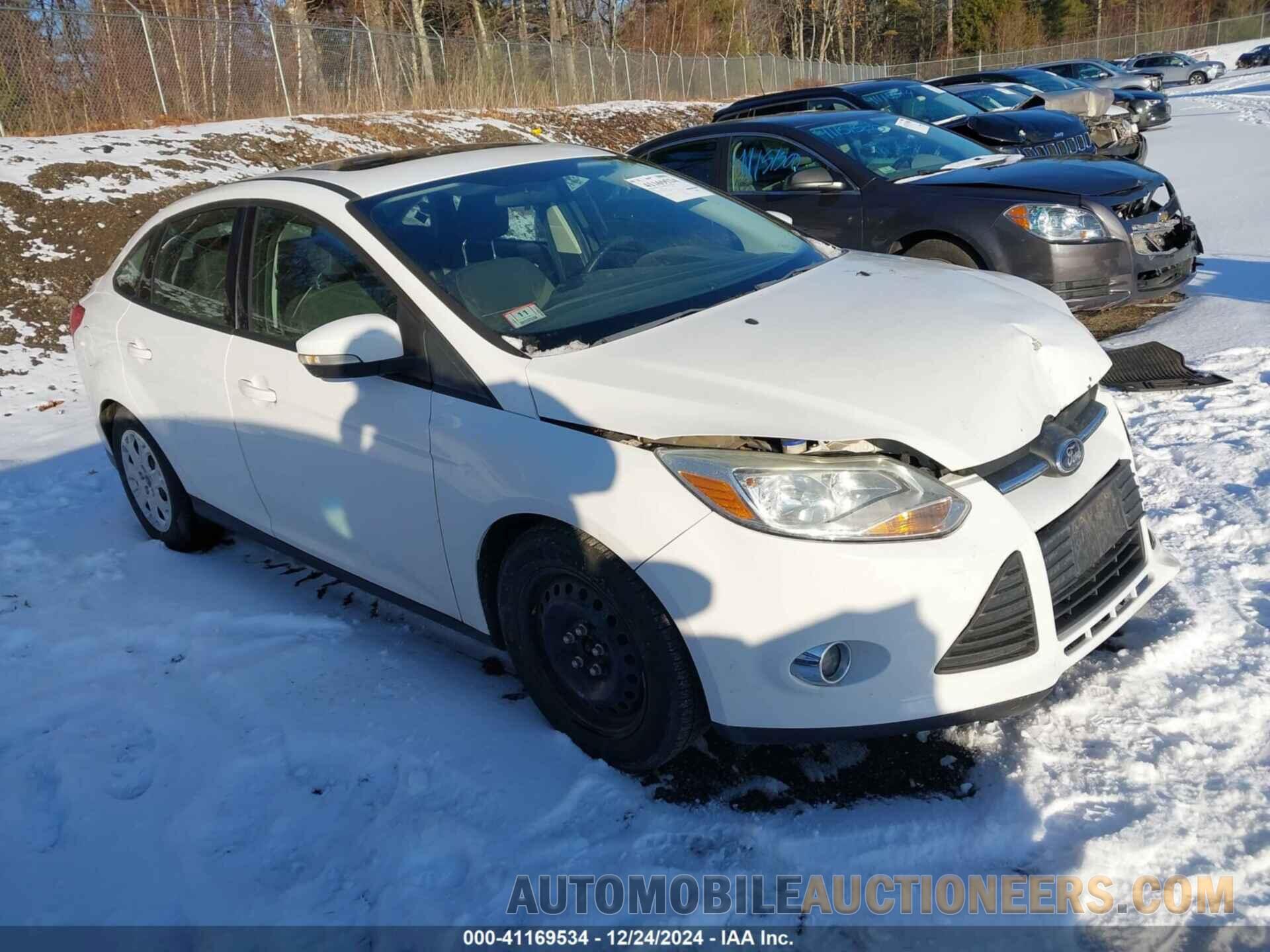 1FAHP3F25CL345610 FORD FOCUS 2012