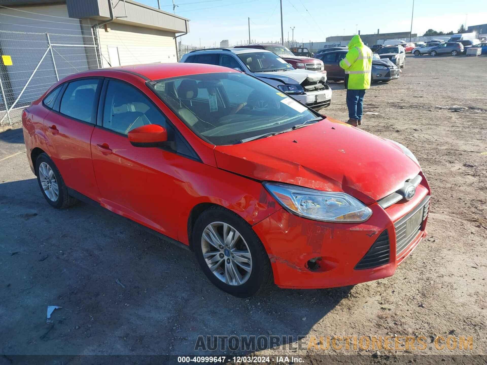 1FAHP3F27CL309854 FORD FOCUS 2012