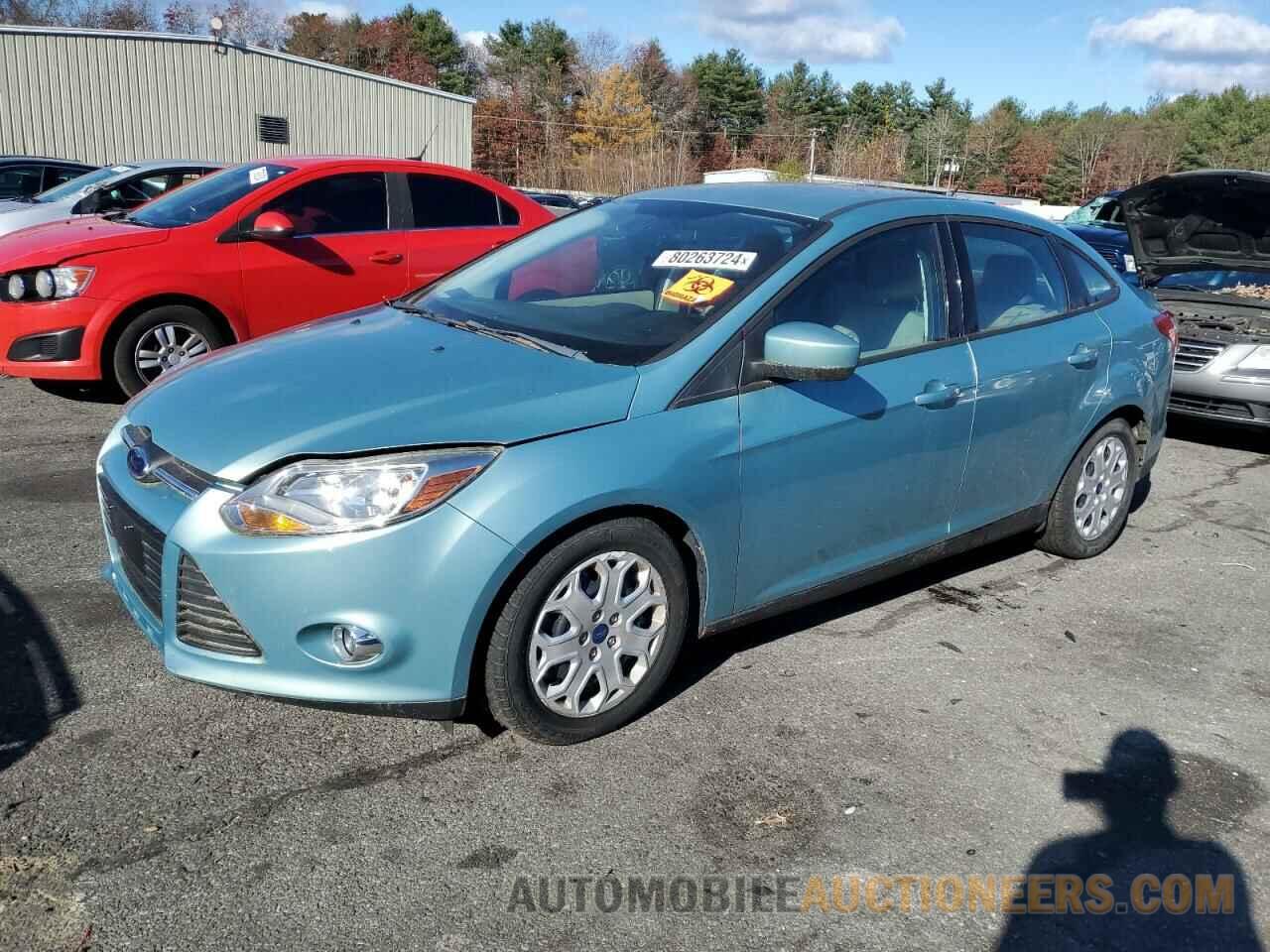 1FAHP3F28CL292191 FORD FOCUS 2012