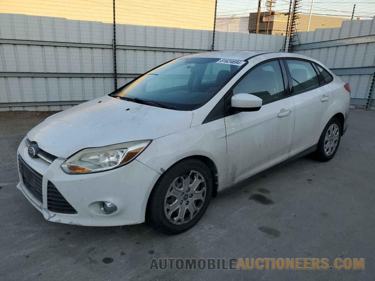 1FAHP3F29CL262679 FORD FOCUS 2012