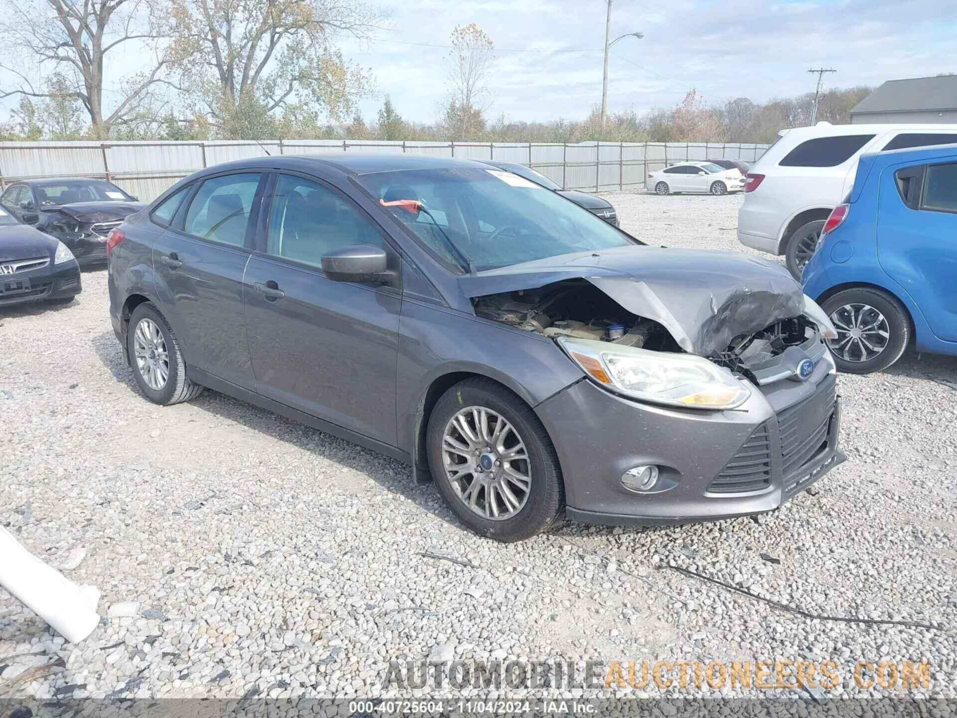 1FAHP3F29CL455625 FORD FOCUS 2012