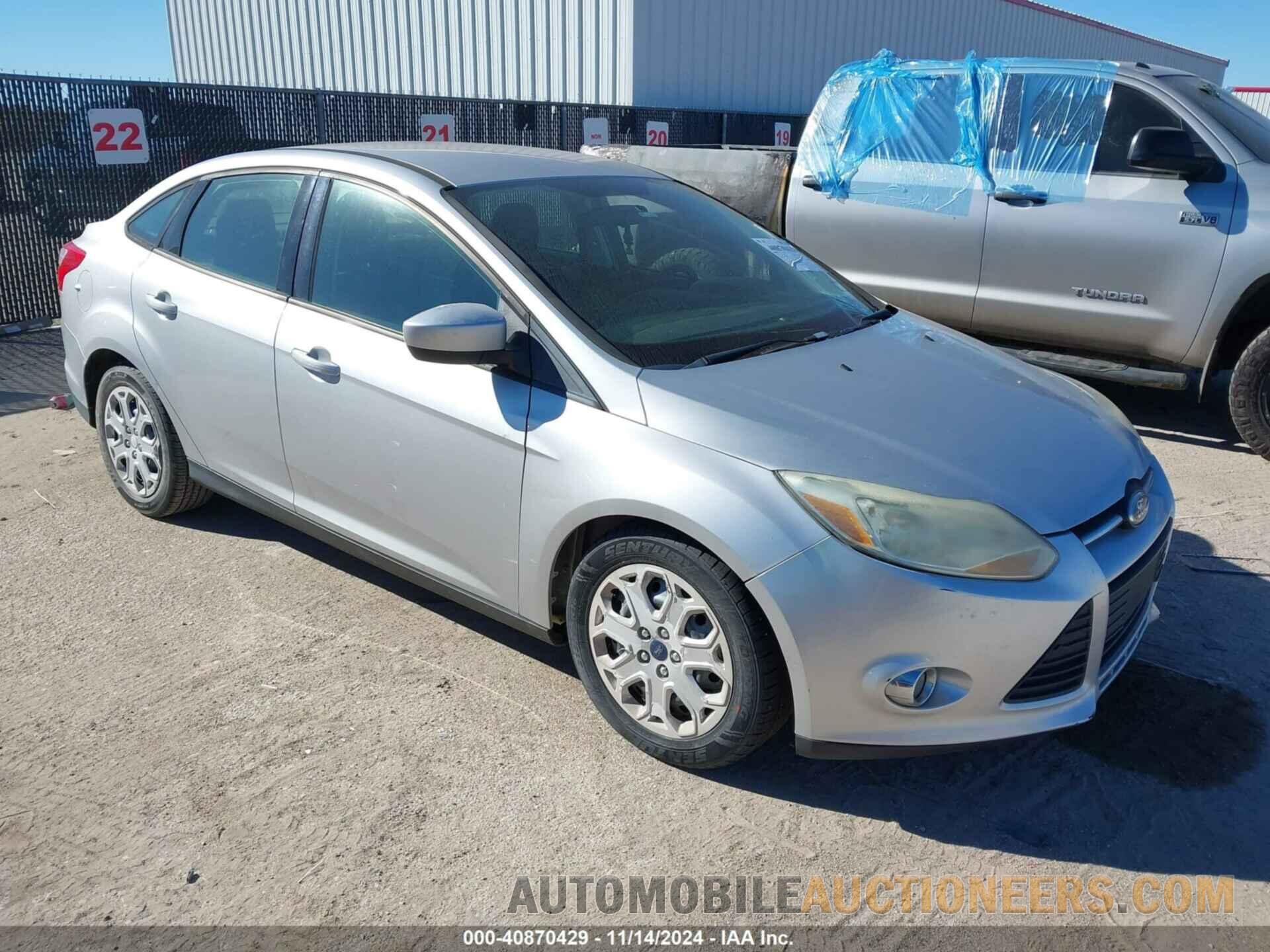 1FAHP3F2XCL186535 FORD FOCUS 2012