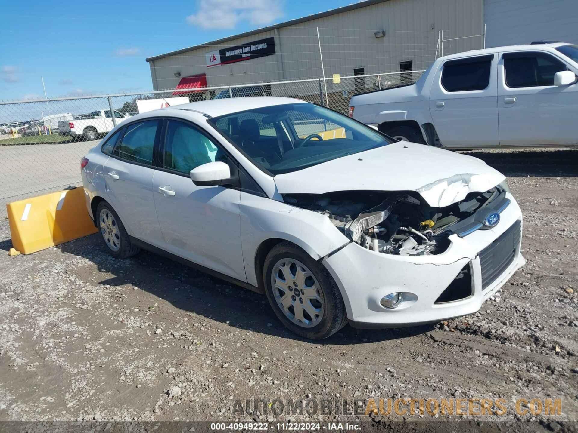 1FAHP3F2XCL306818 FORD FOCUS 2012