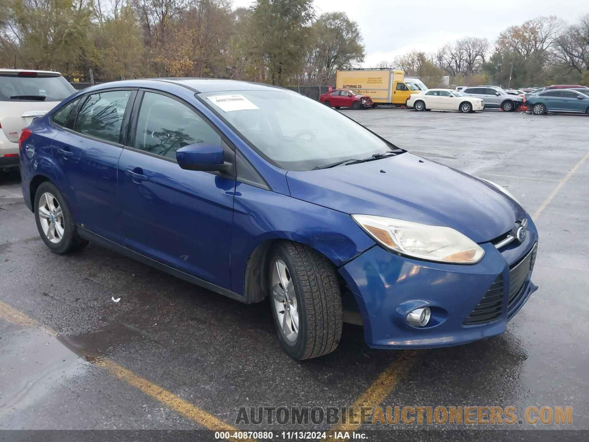 1FAHP3F2XCL319312 FORD FOCUS 2012