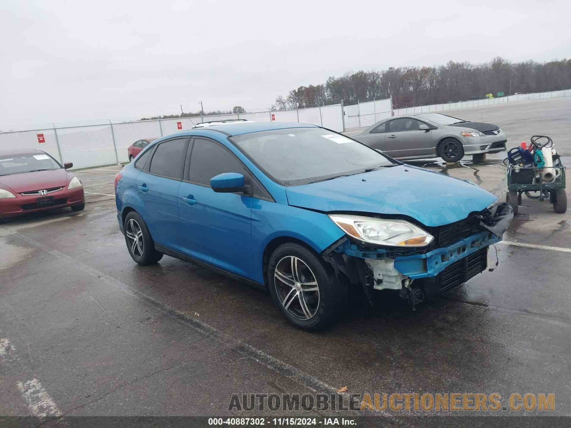 1FAHP3F2XCL444391 FORD FOCUS 2012