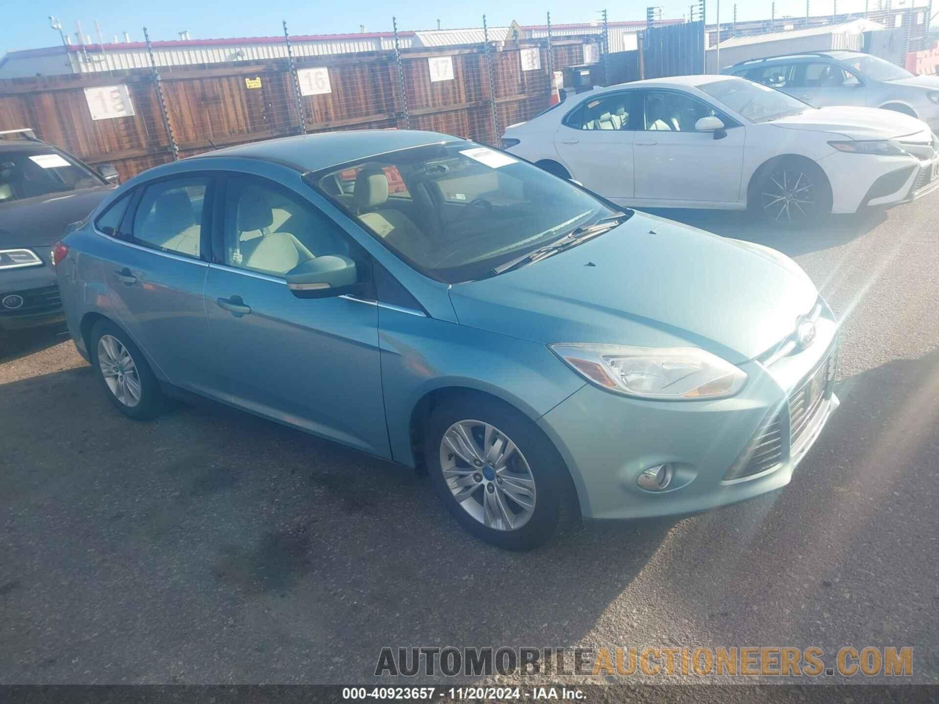 1FAHP3H23CL222109 FORD FOCUS 2012