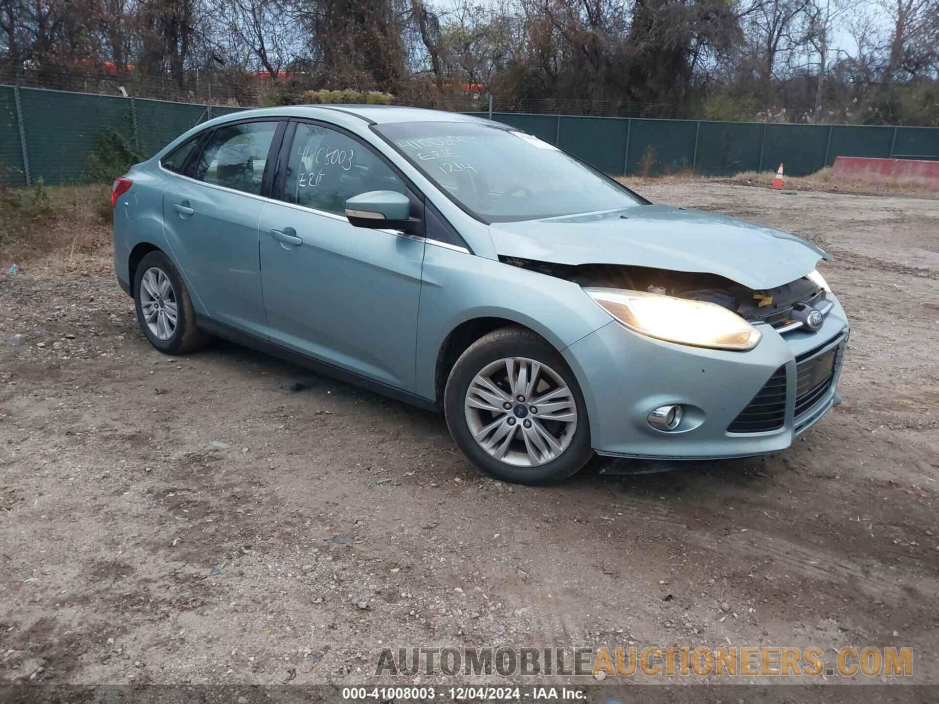 1FAHP3H2XCL358091 FORD FOCUS 2012