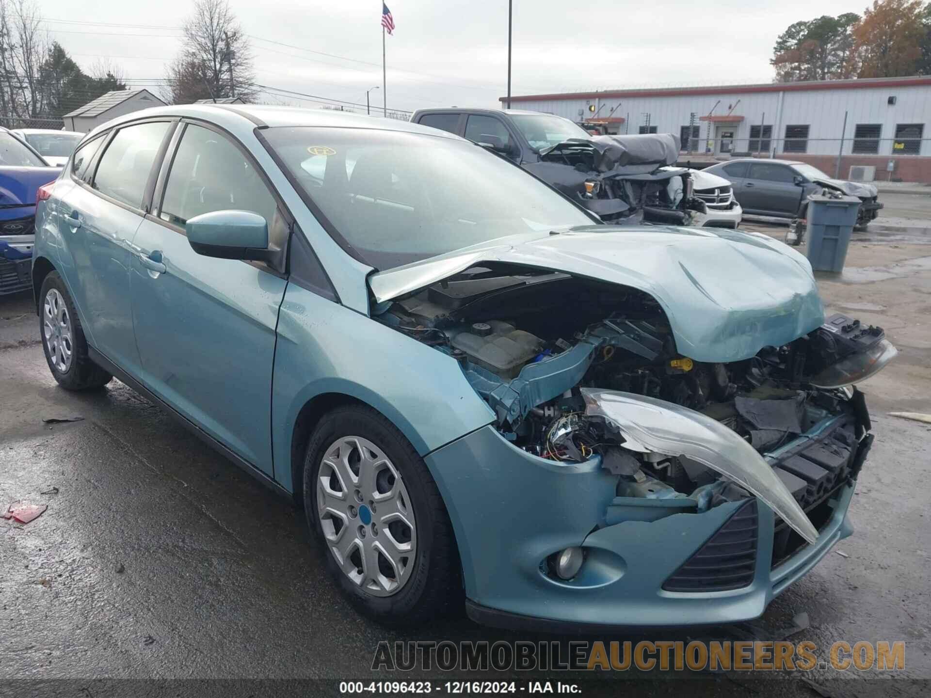 1FAHP3K21CL357114 FORD FOCUS 2012