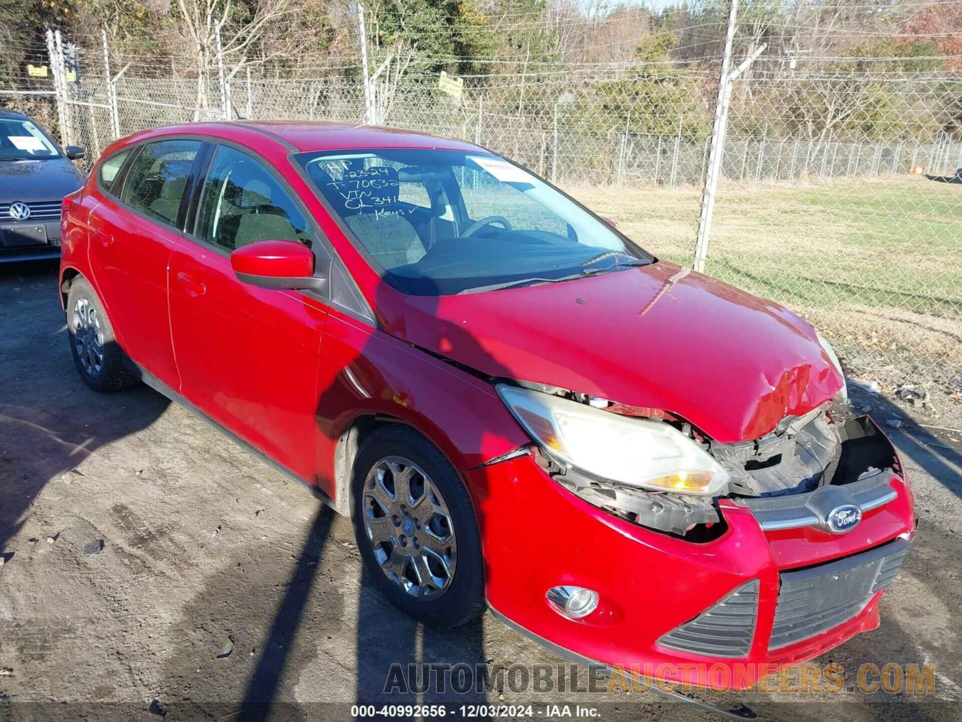 1FAHP3K24CL341120 FORD FOCUS 2012