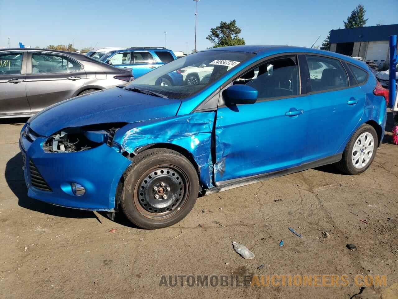 1FAHP3K25CL233461 FORD FOCUS 2012