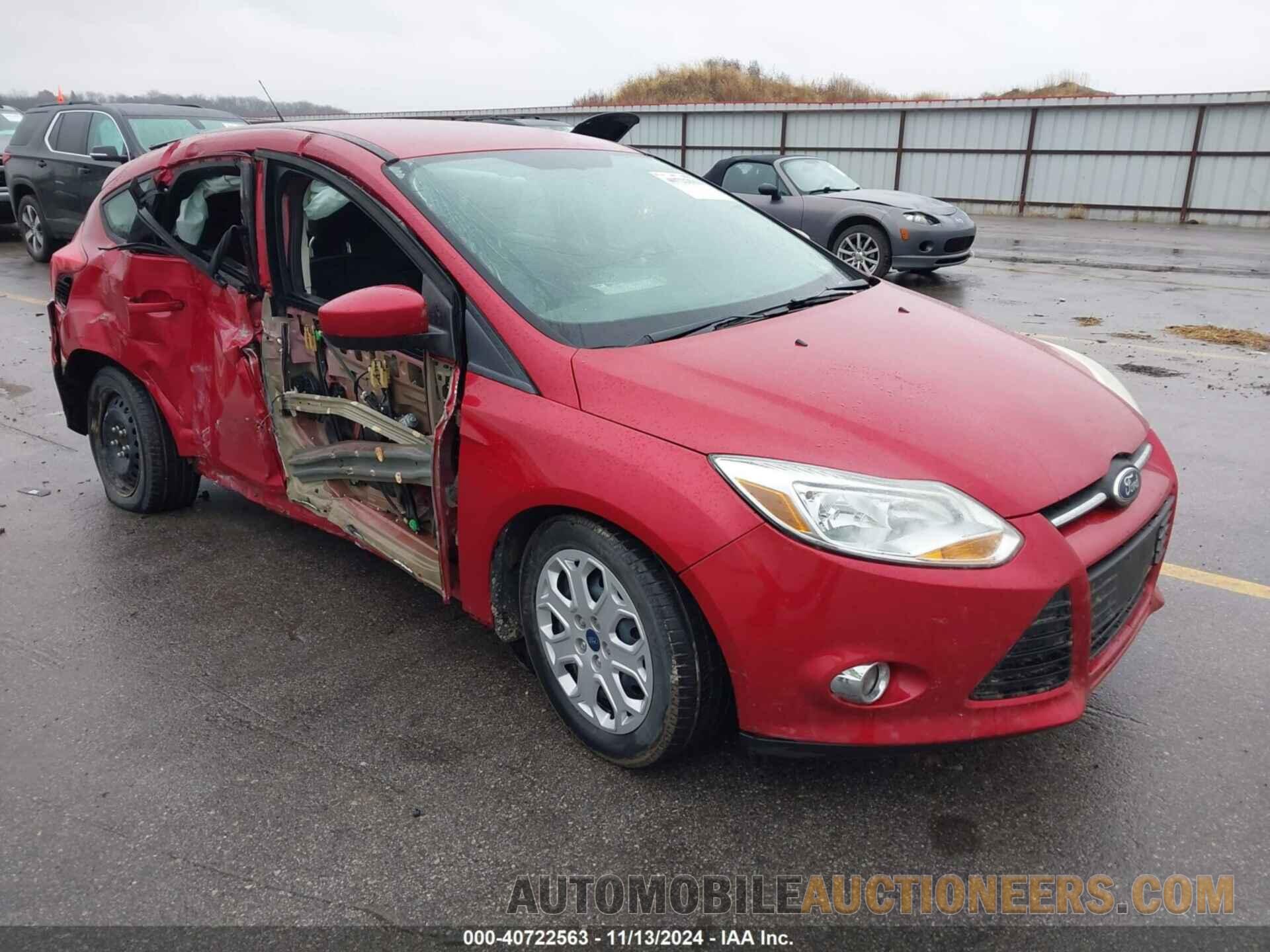 1FAHP3K28CL382186 FORD FOCUS 2012