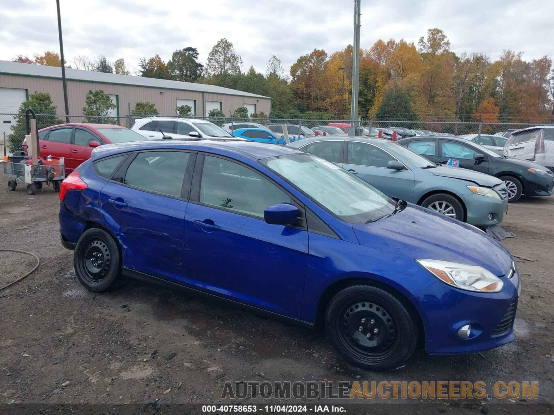 1FAHP3K29CL241840 FORD FOCUS 2012