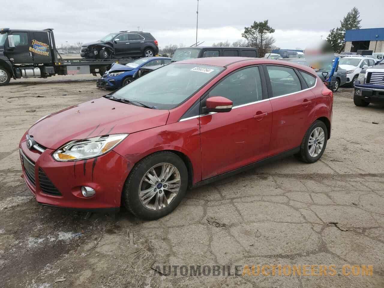 1FAHP3M22CL209292 FORD FOCUS 2012