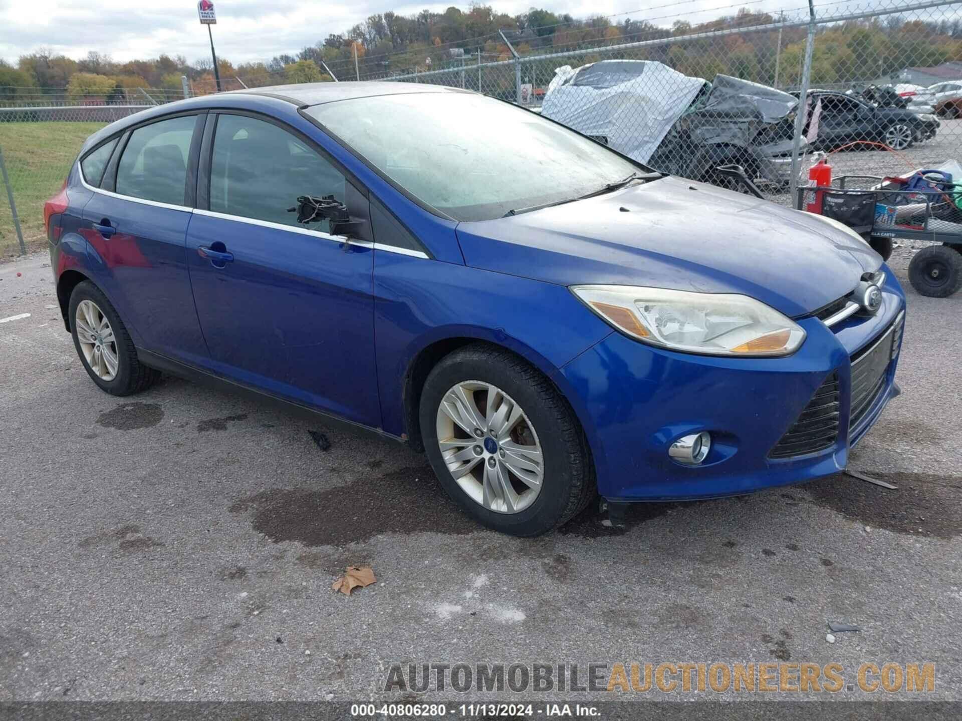 1FAHP3M27CL393127 FORD FOCUS 2012