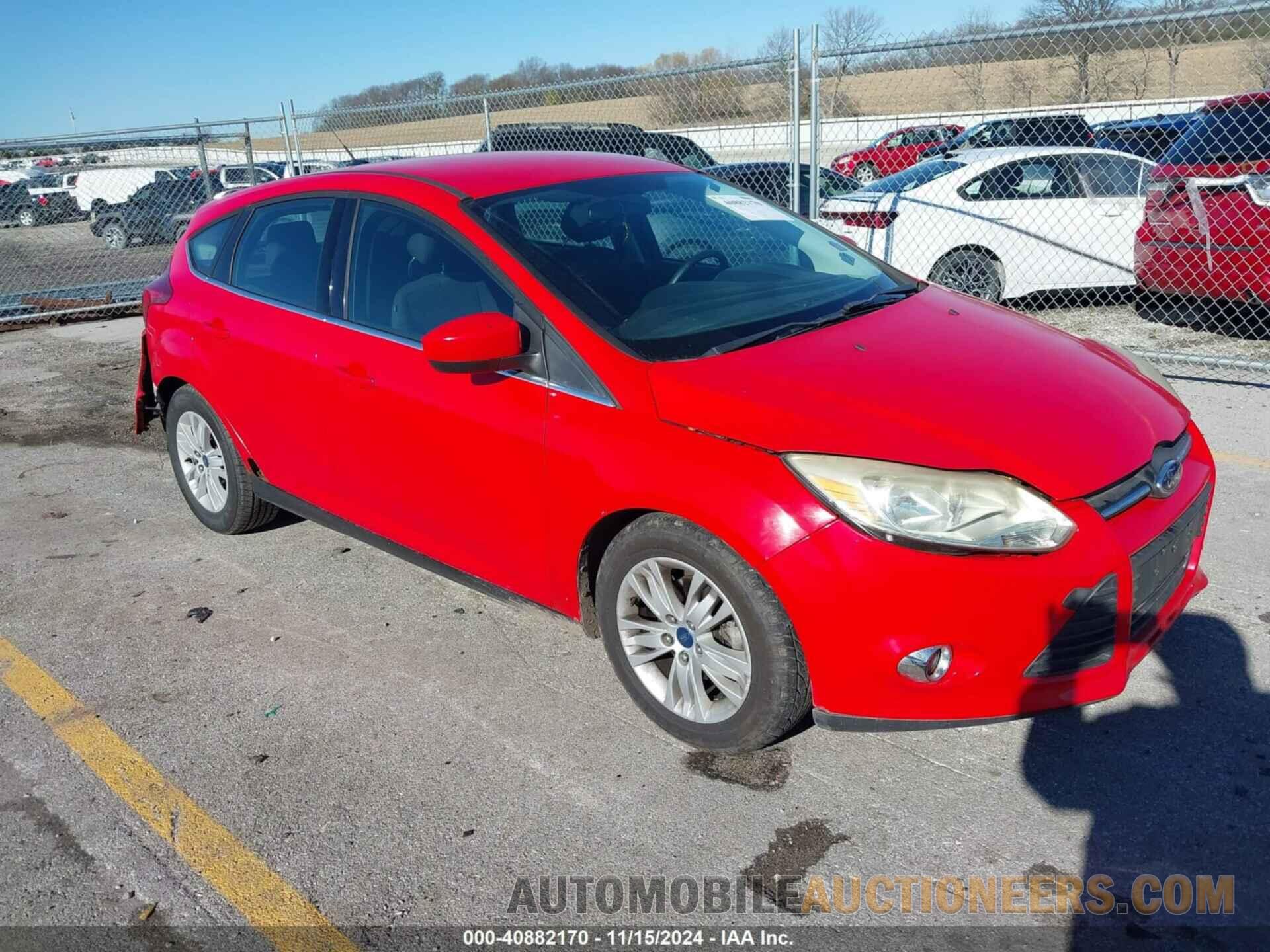 1FAHP3M28CL325189 FORD FOCUS 2012