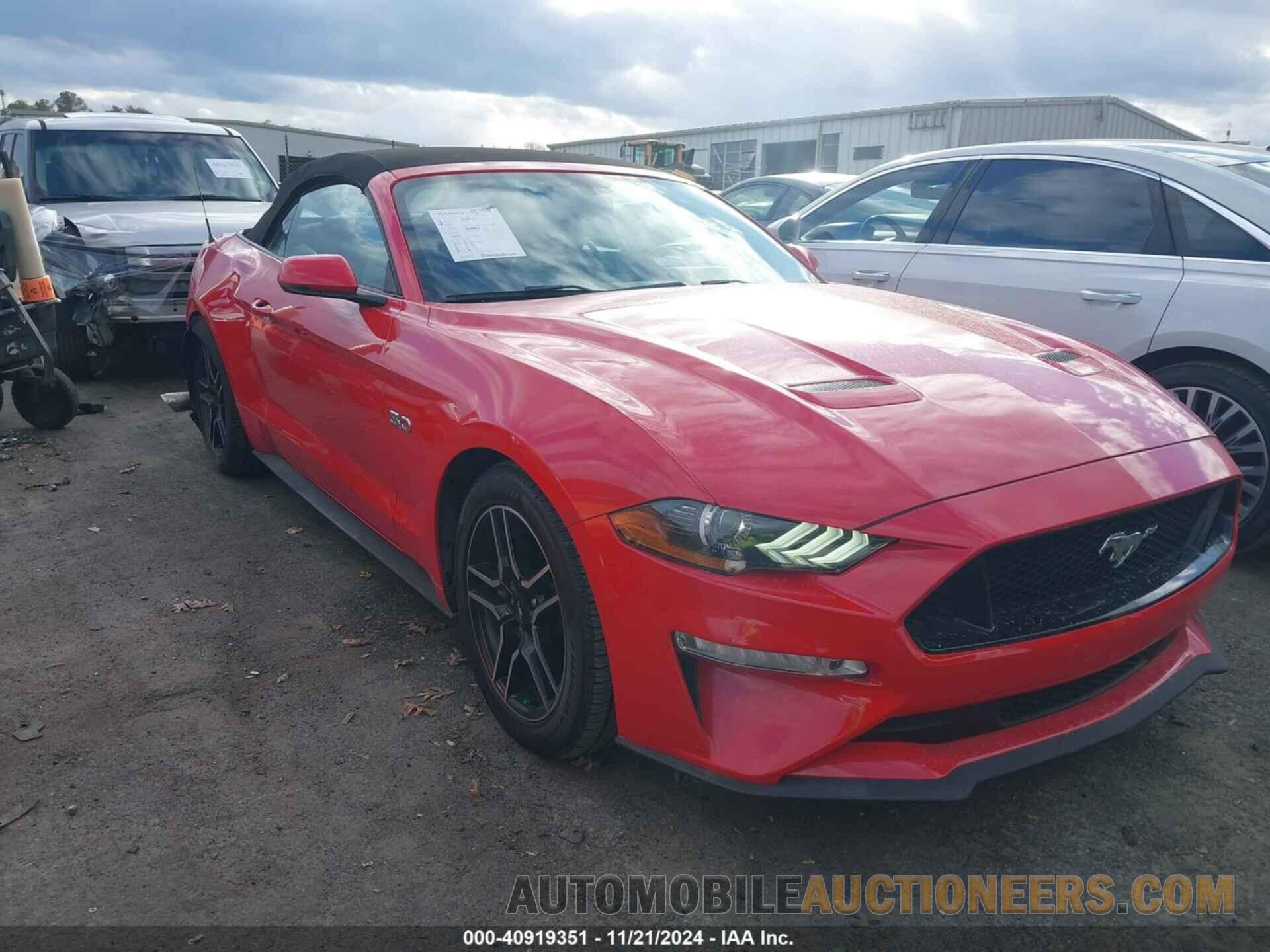 1FATP8FF1K5162539 FORD MUSTANG 2019