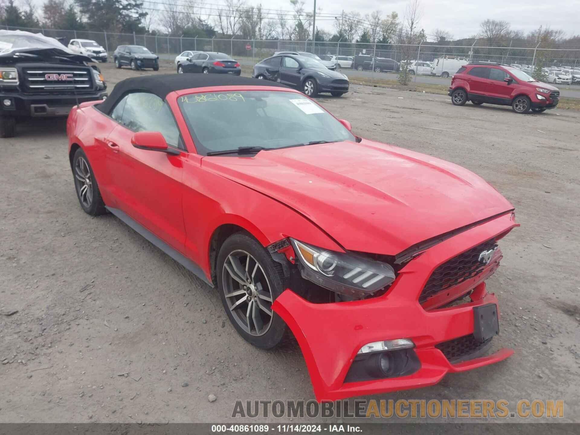 1FATP8UH2G5217382 FORD MUSTANG 2016