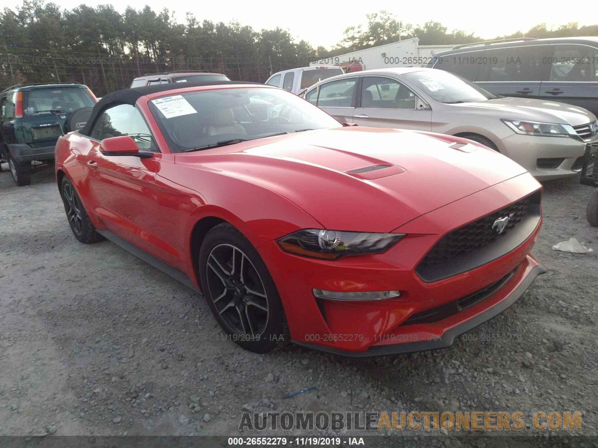 1FATP8UH2K5162277 FORD MUSTANG 2019