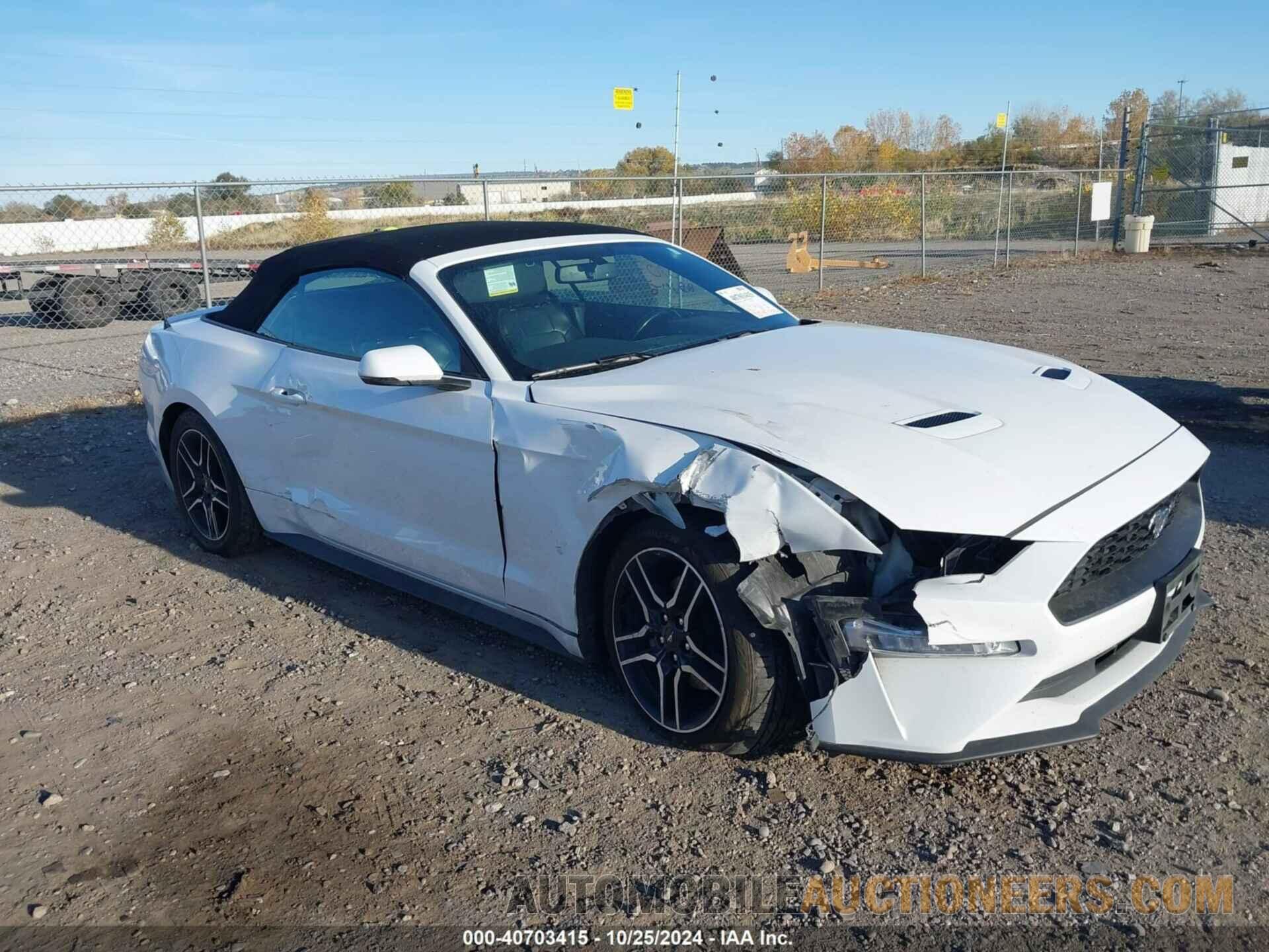 1FATP8UH4K5188380 FORD MUSTANG 2019