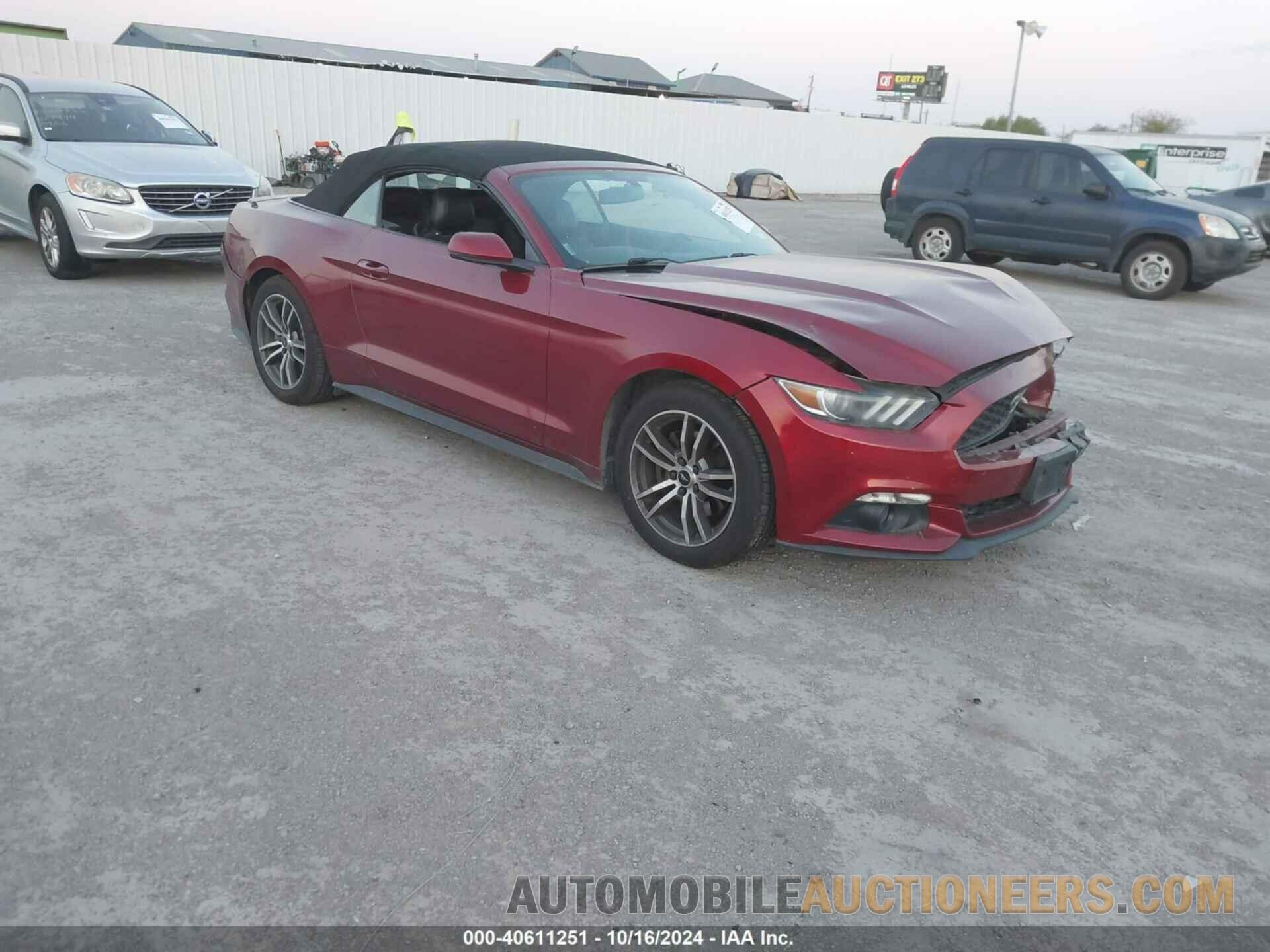 1FATP8UH5G5212841 FORD MUSTANG 2016