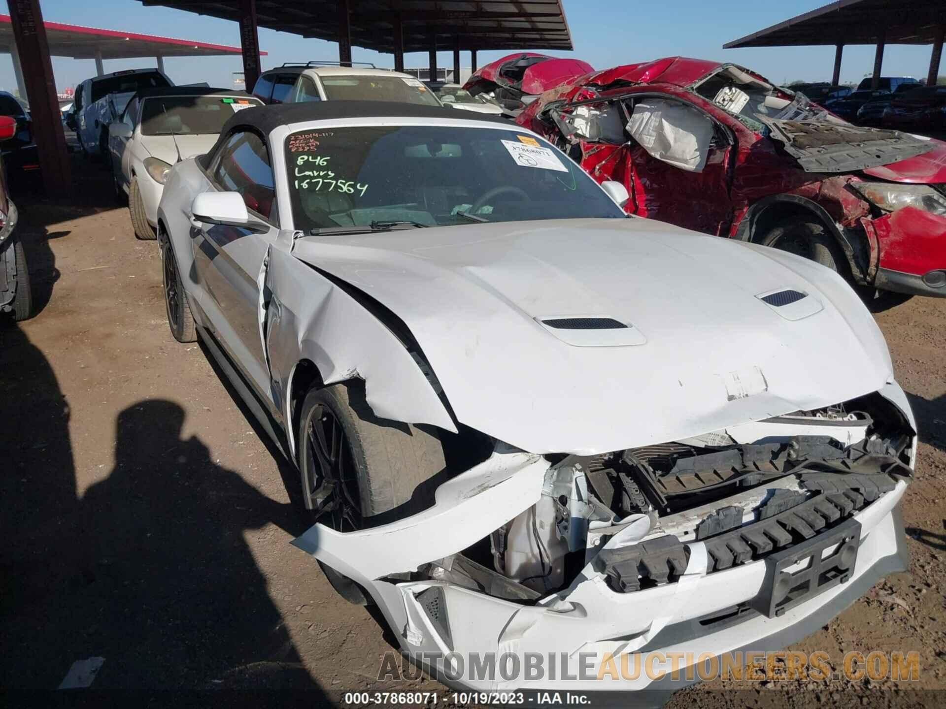 1FATP8UH6K5138385 FORD MUSTANG 2019