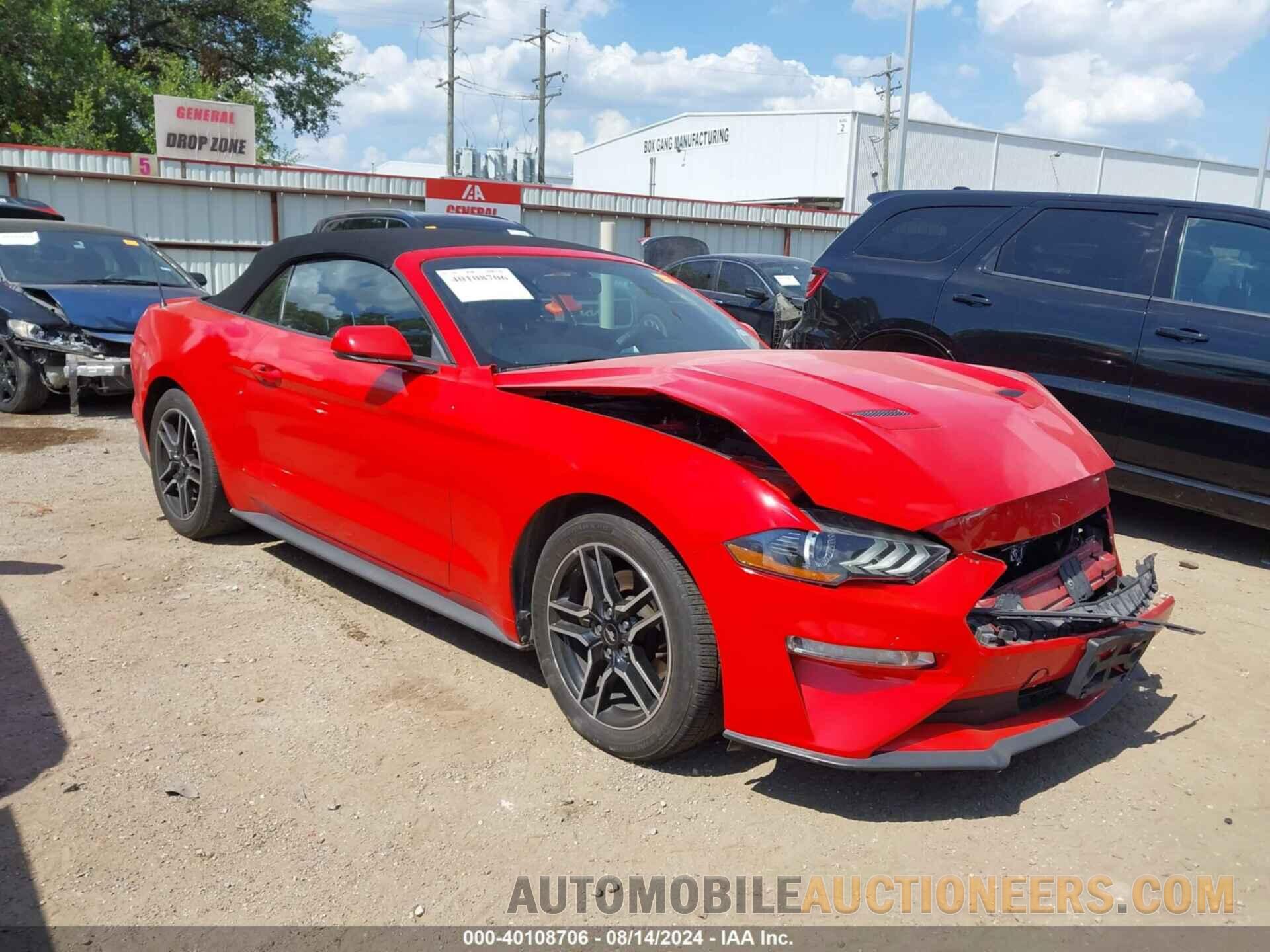 1FATP8UH7K5109929 FORD MUSTANG 2019