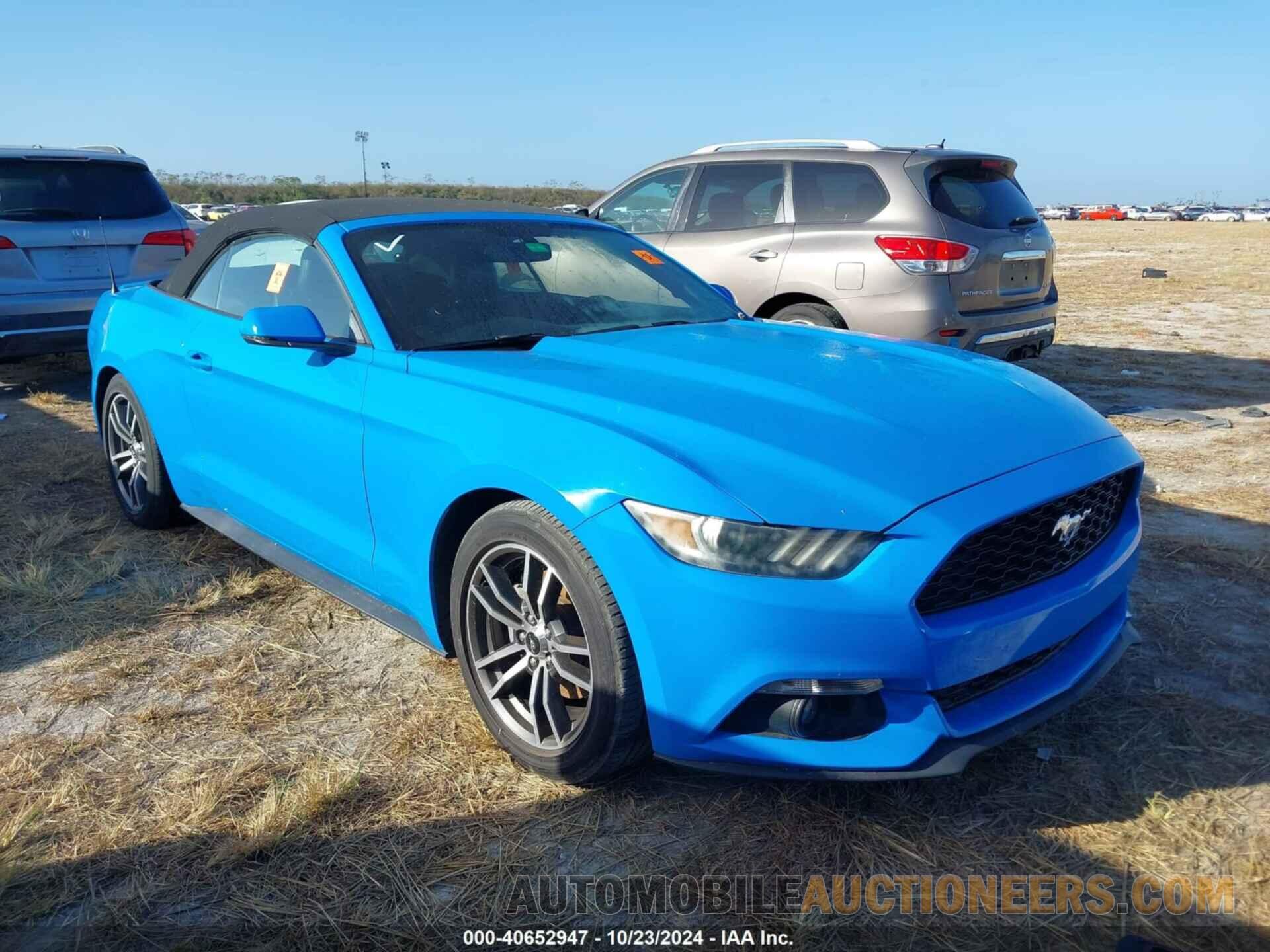 1FATP8UHXH5254648 FORD MUSTANG 2017