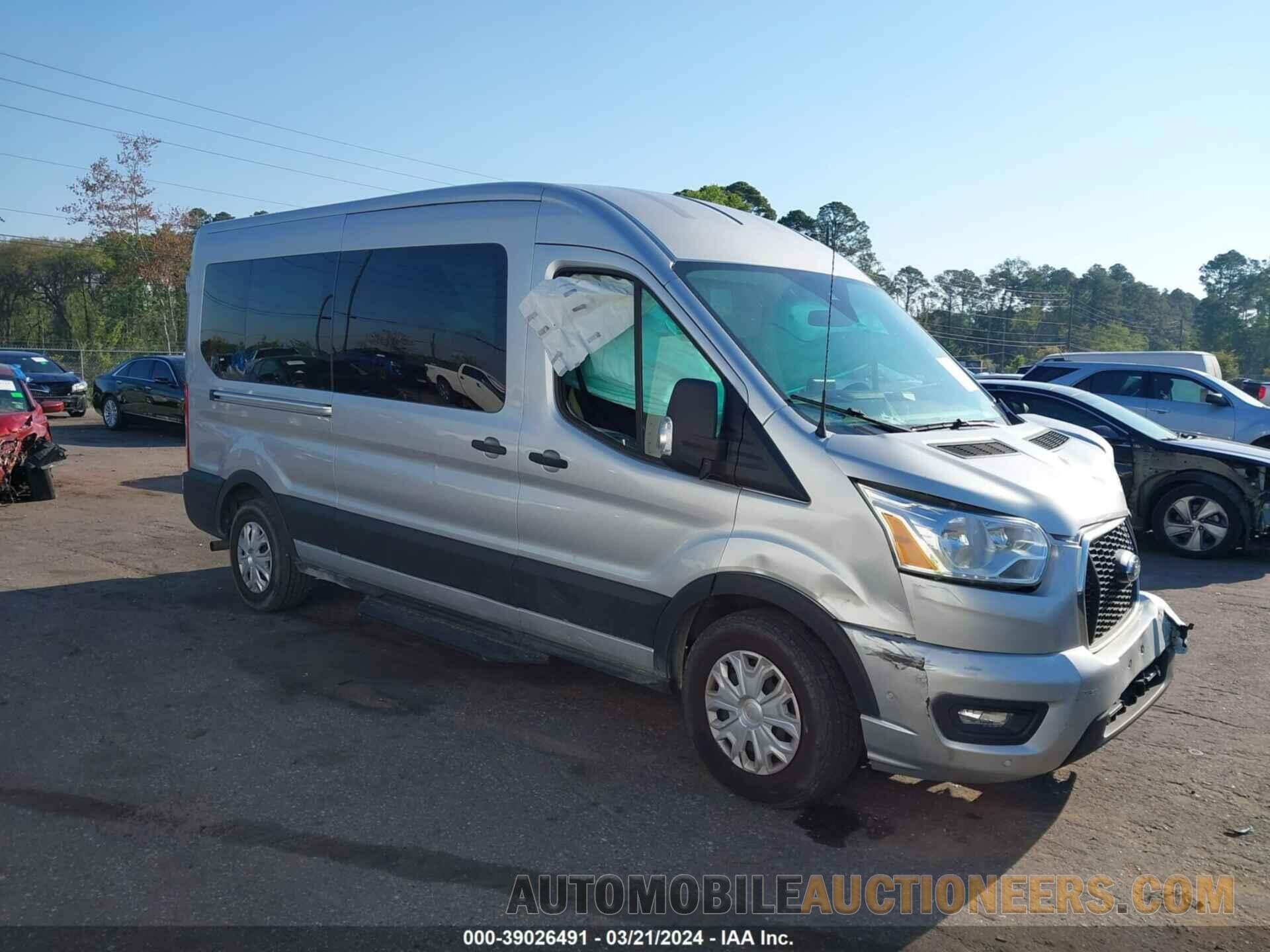 1FBAX2C80MKA48464 FORD TRANSIT-350 PASSENGER VAN 2021