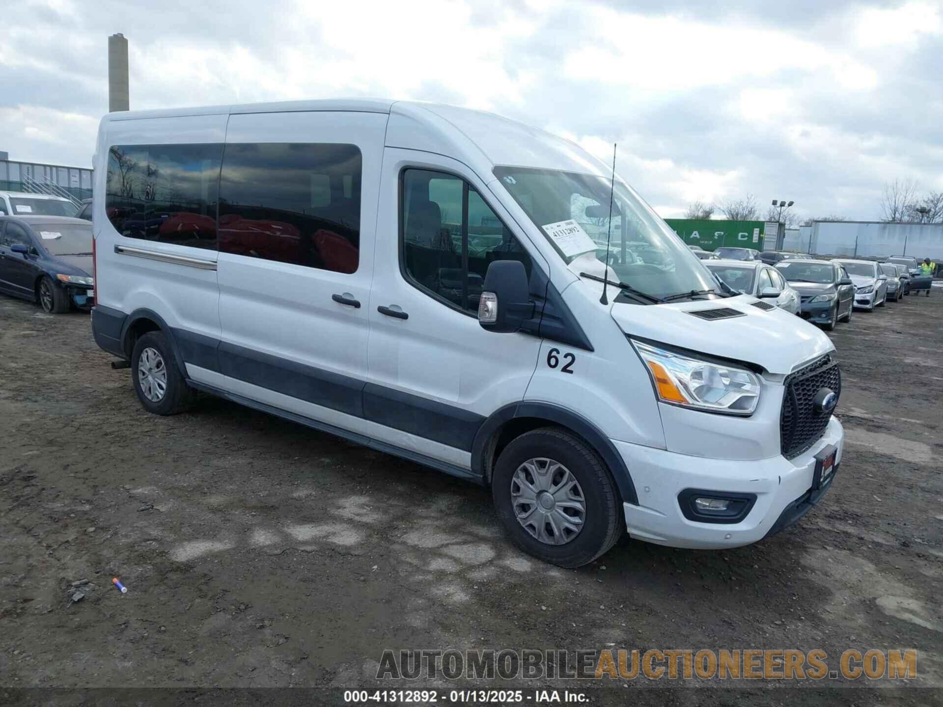 1FBAX2C82MKA32735 FORD TRANSIT-350 PASSENGER VAN 2021