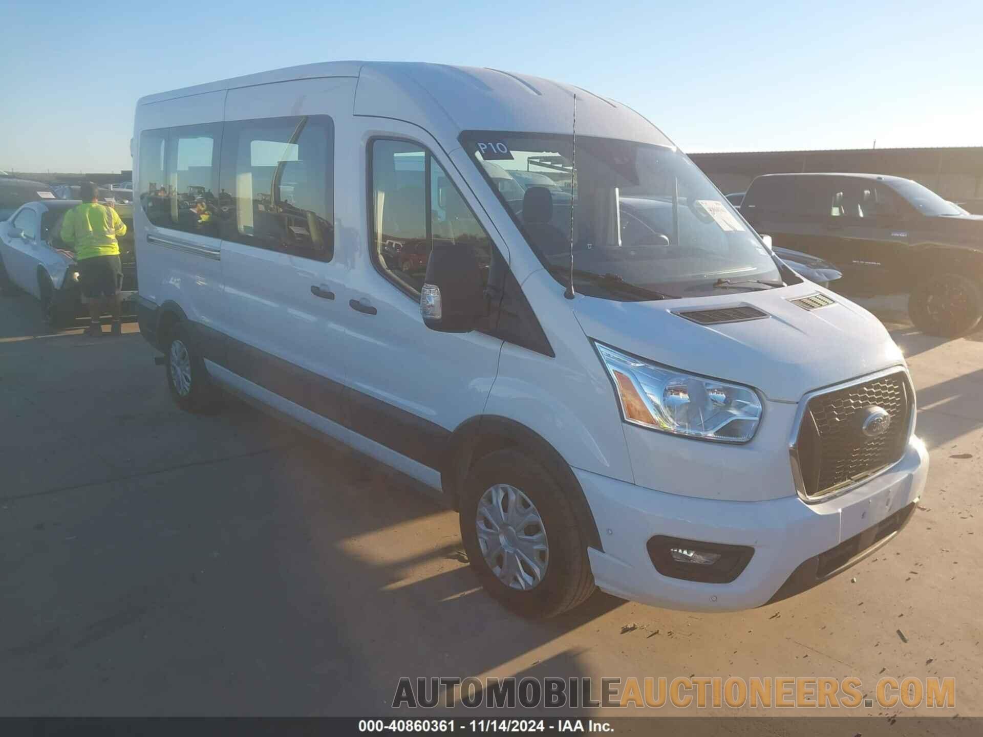 1FBAX2C83MKA13367 FORD TRANSIT-350 PASSENGER VAN 2021