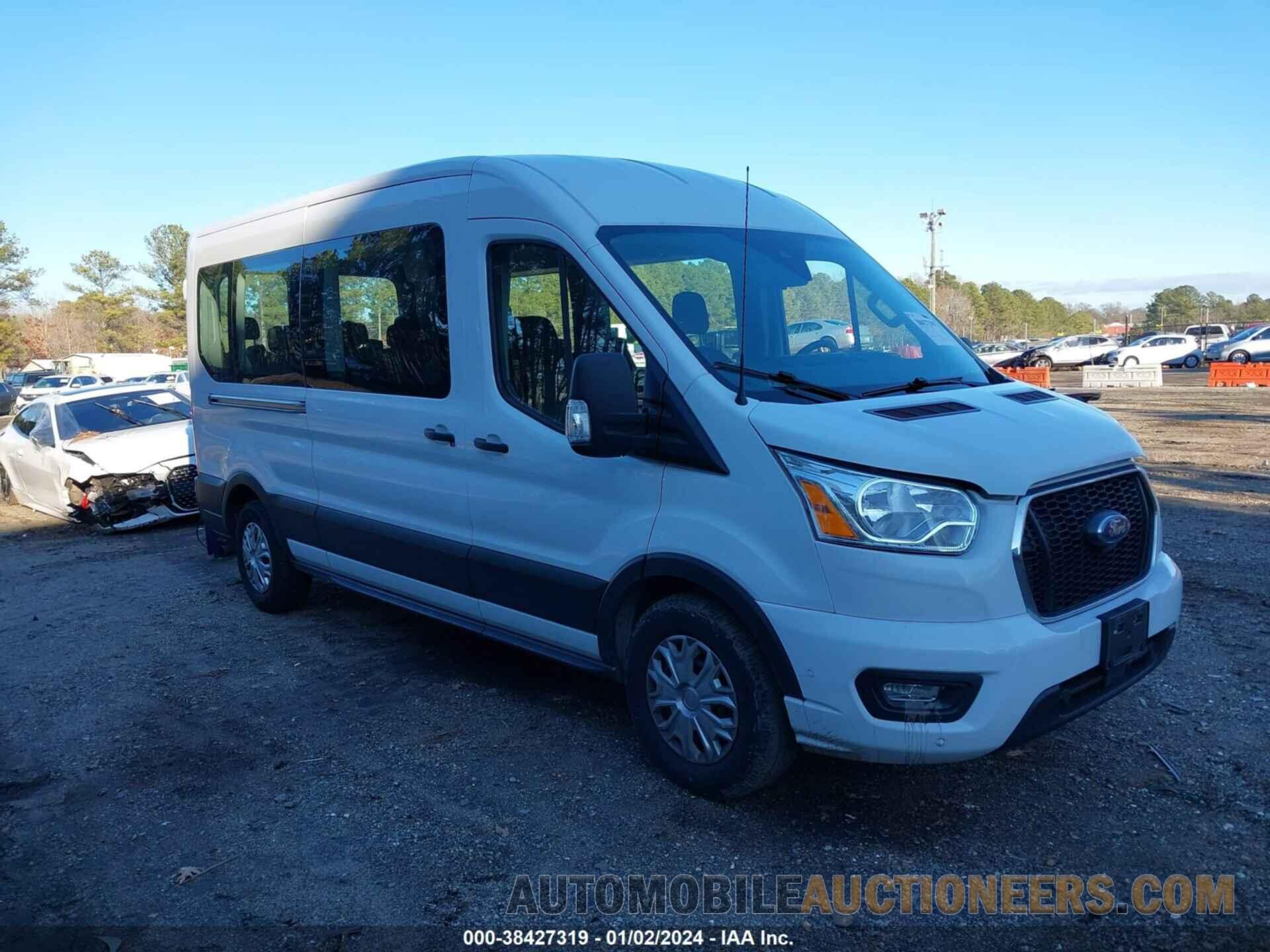 1FBAX2C84MKA12826 FORD TRANSIT-350 PASSENGER VAN 2021