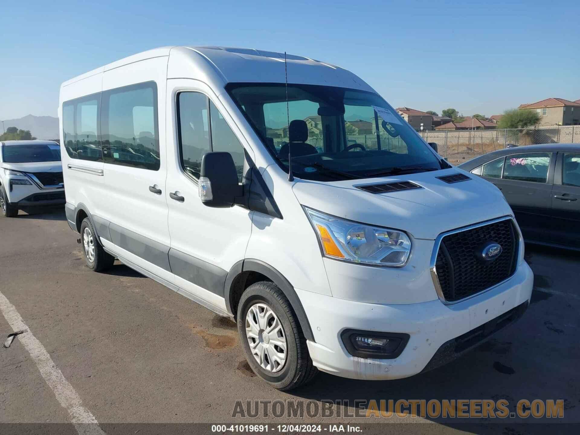 1FBAX2C84MKA64876 FORD TRANSIT-350 PASSENGER VAN 2021