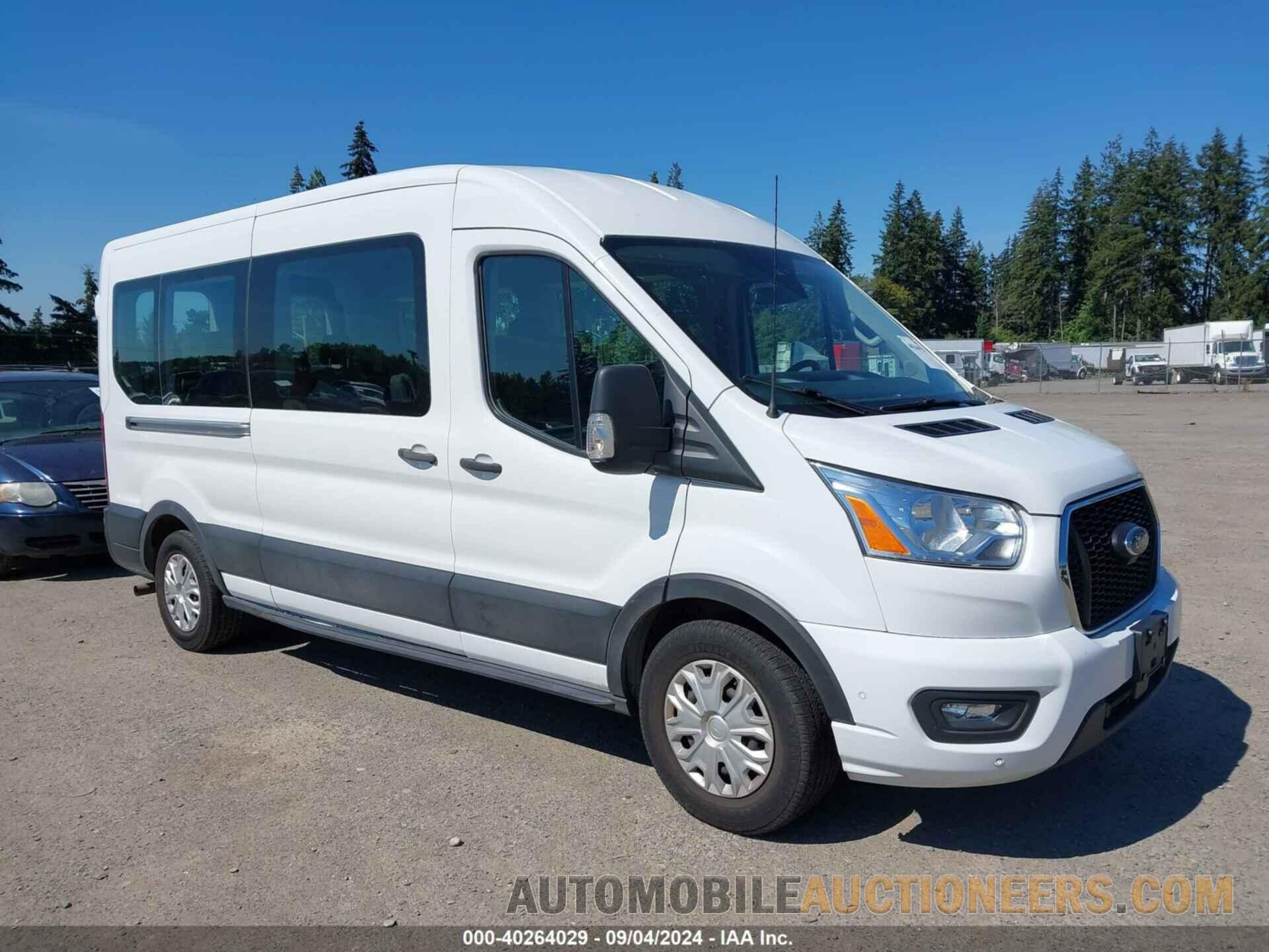 1FBAX2C85MKA13547 FORD TRANSIT-350 PASSENGER VAN 2021