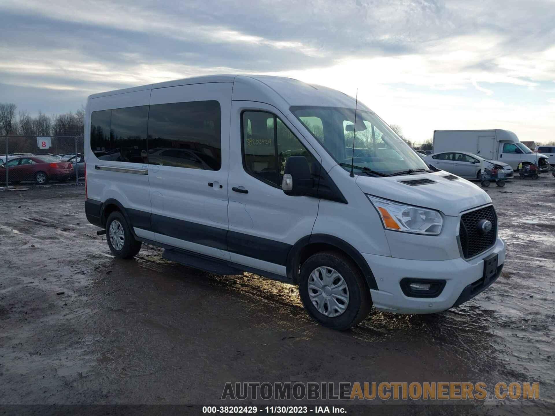 1FBAX2C87MKA64385 FORD TRANSIT-350 PASSENGER VAN 2021