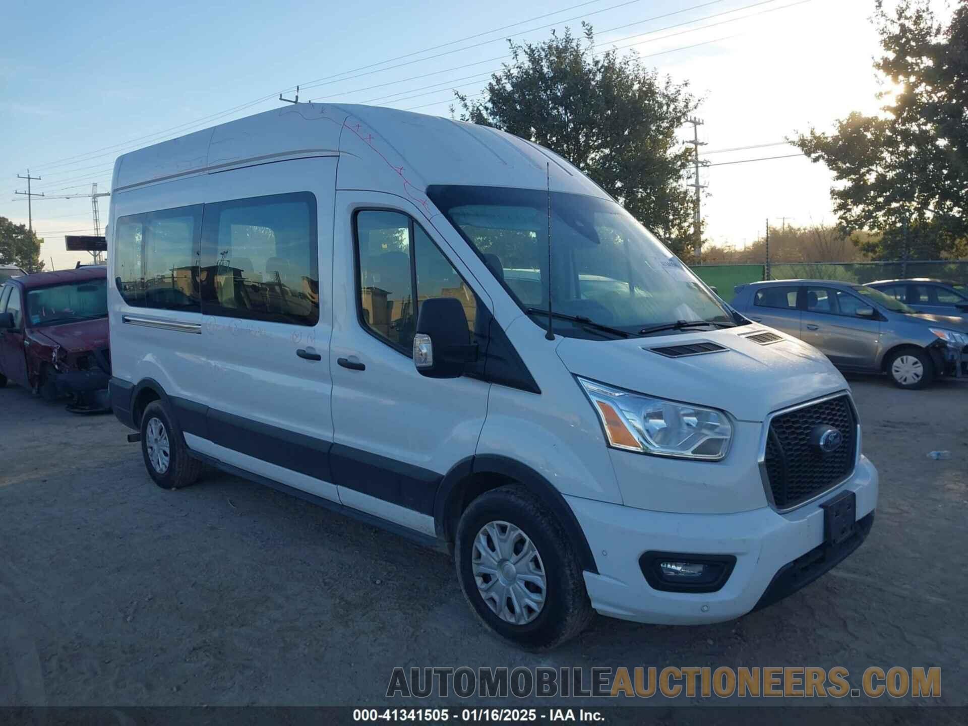 1FBAX2X83MKA31362 FORD TRANSIT-350 PASSENGER VAN 2021